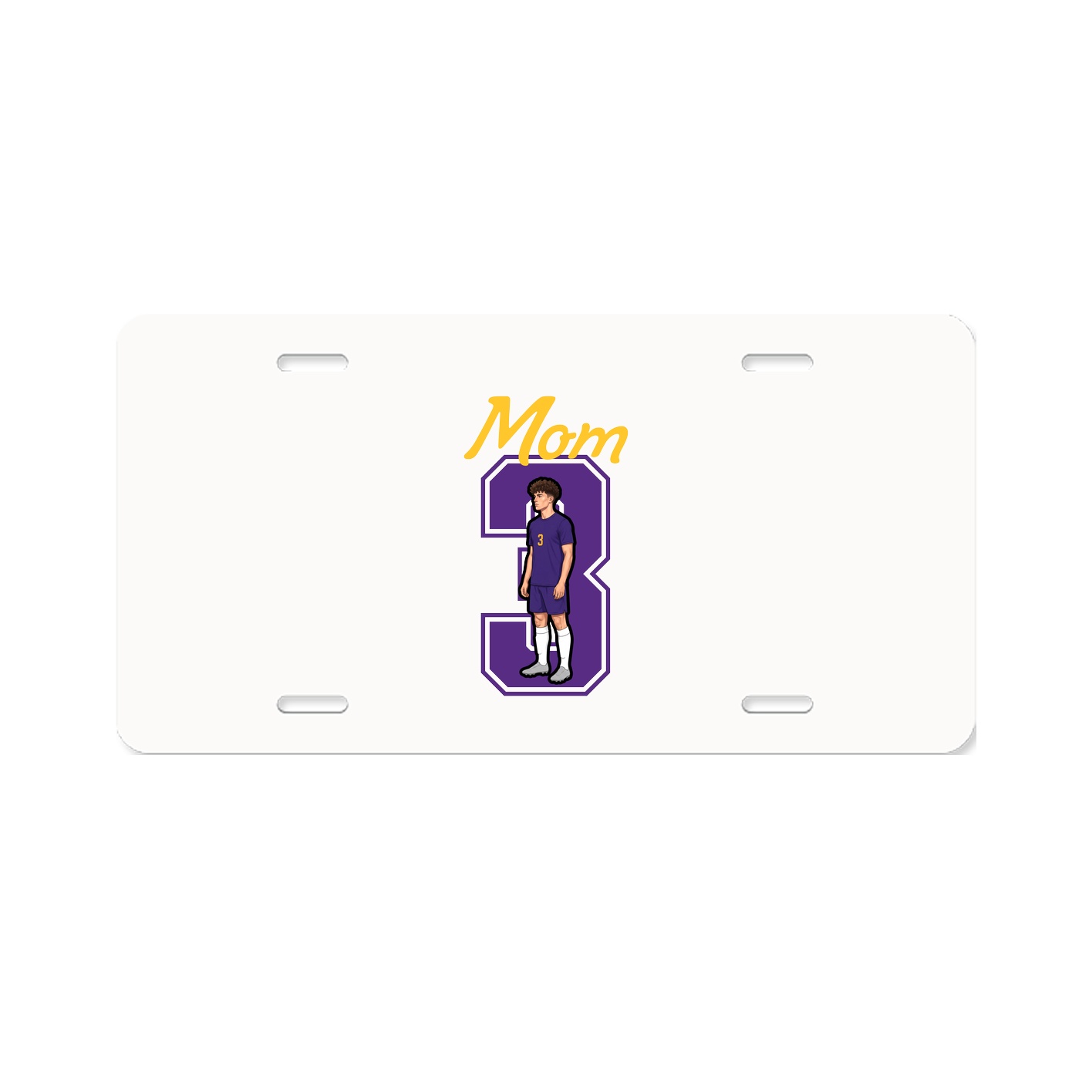 License Plate — Mothers Day Shirsey in Classic
