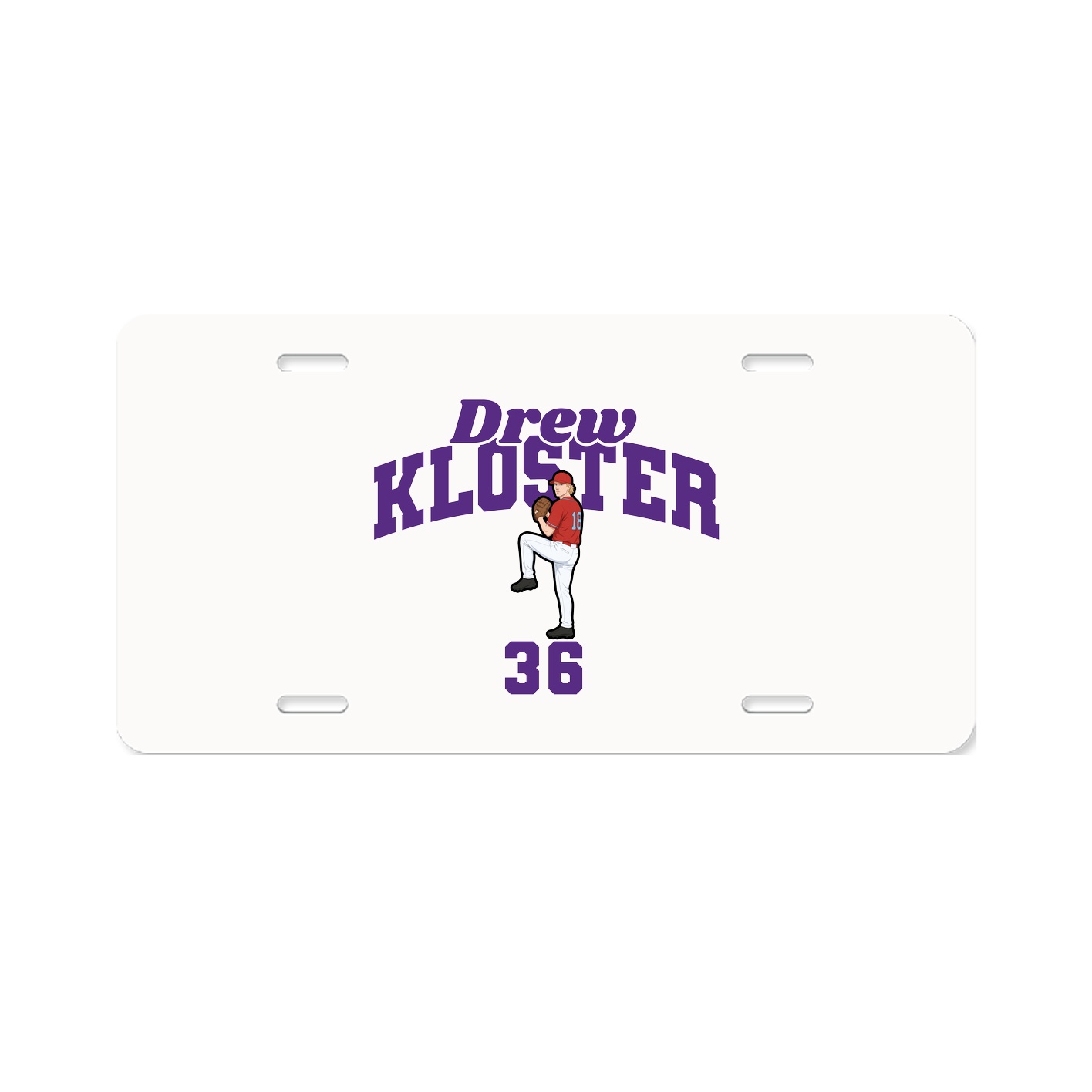 License Plate — Signature Arch in Classic