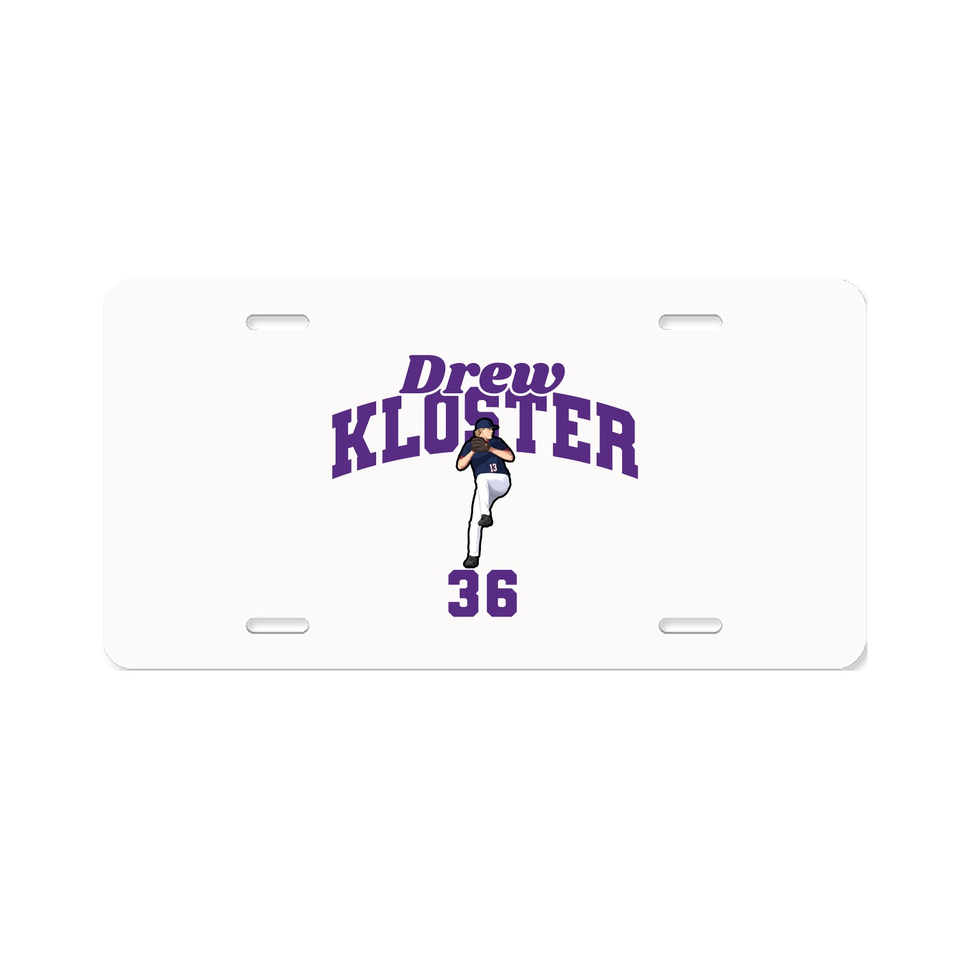 License Plate — Signature Arch in Classic