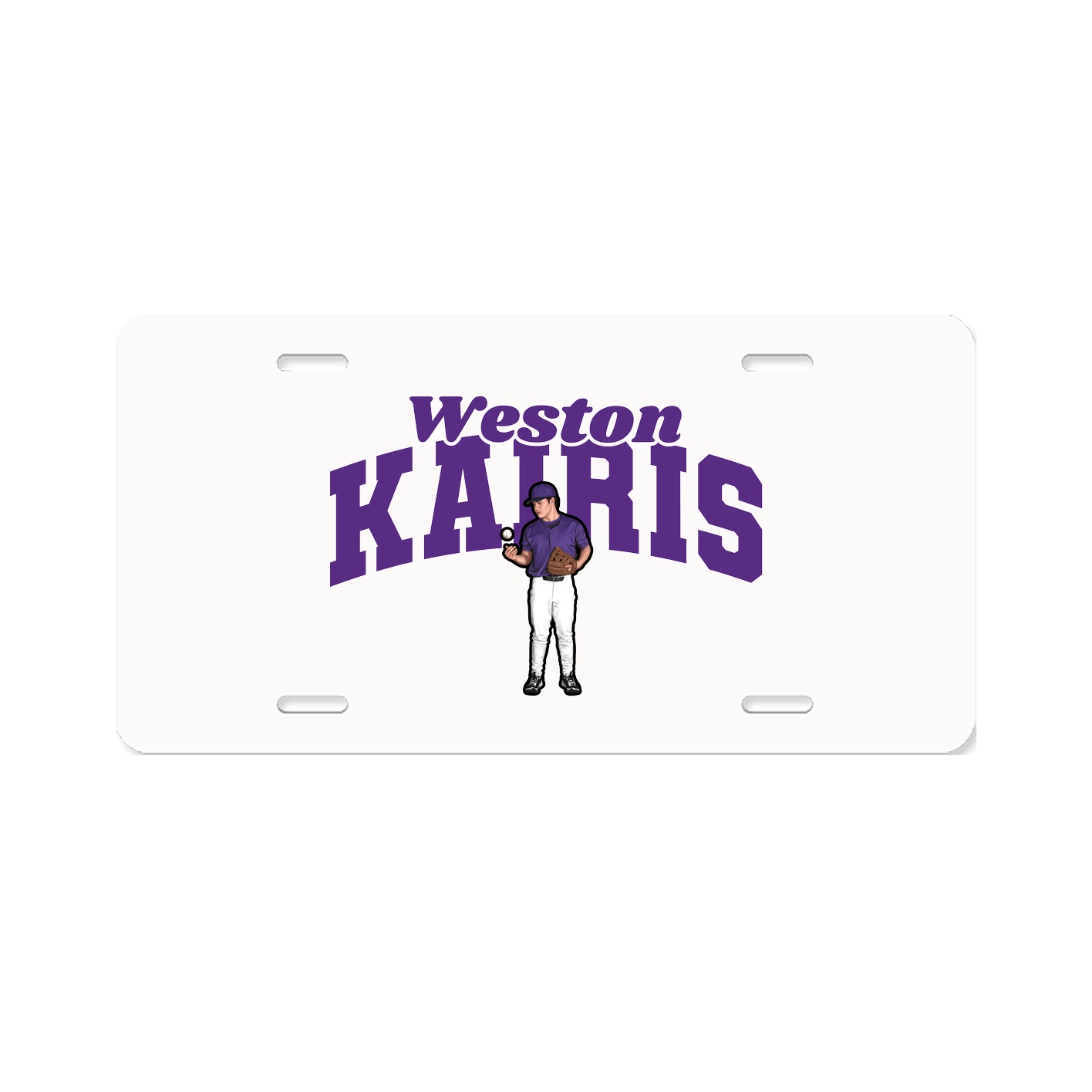 License Plate — Signature Arch in Classic
