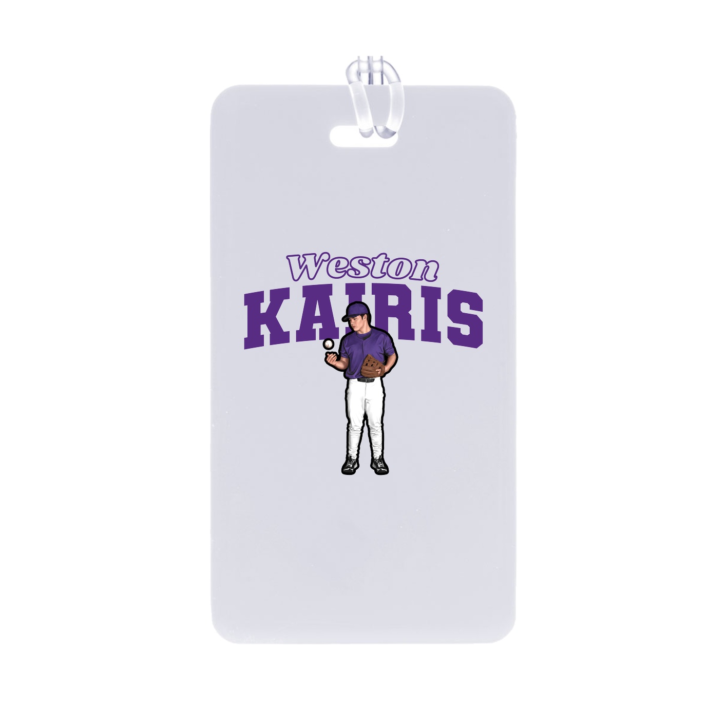 Bag Tag — Name Arch in Classic