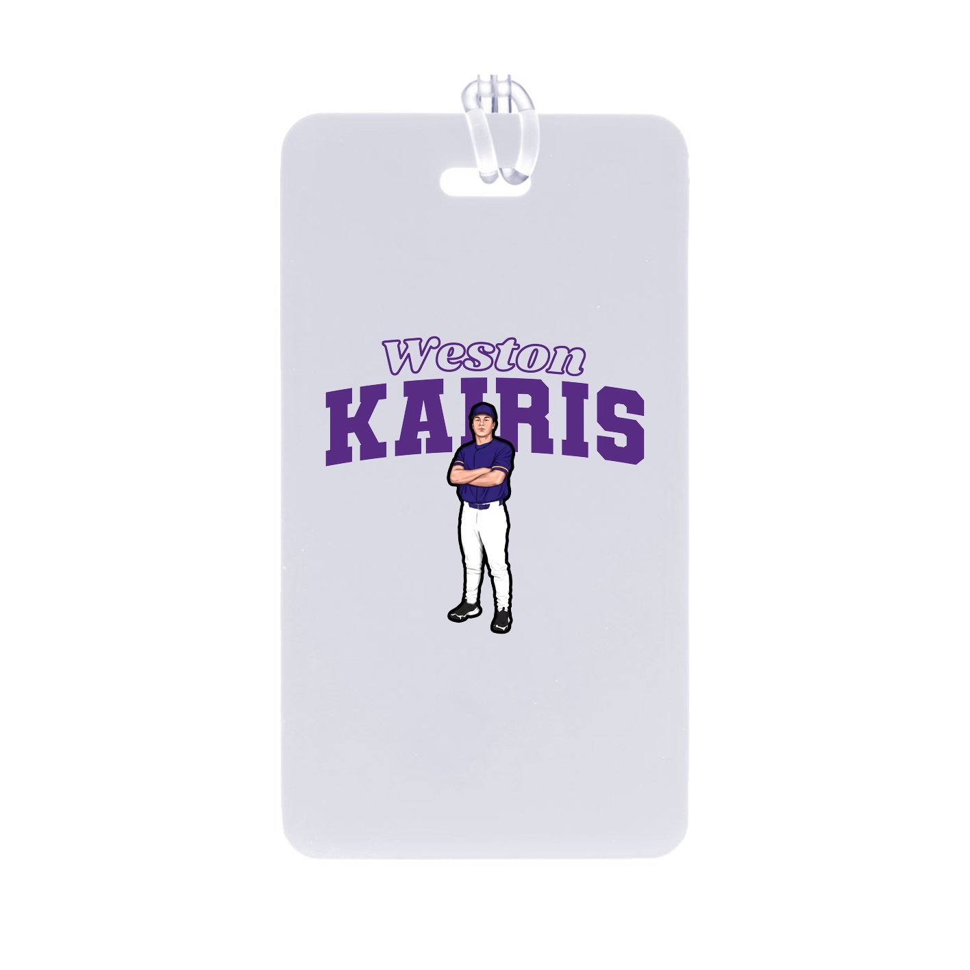 Bag Tag — Name Arch in Classic