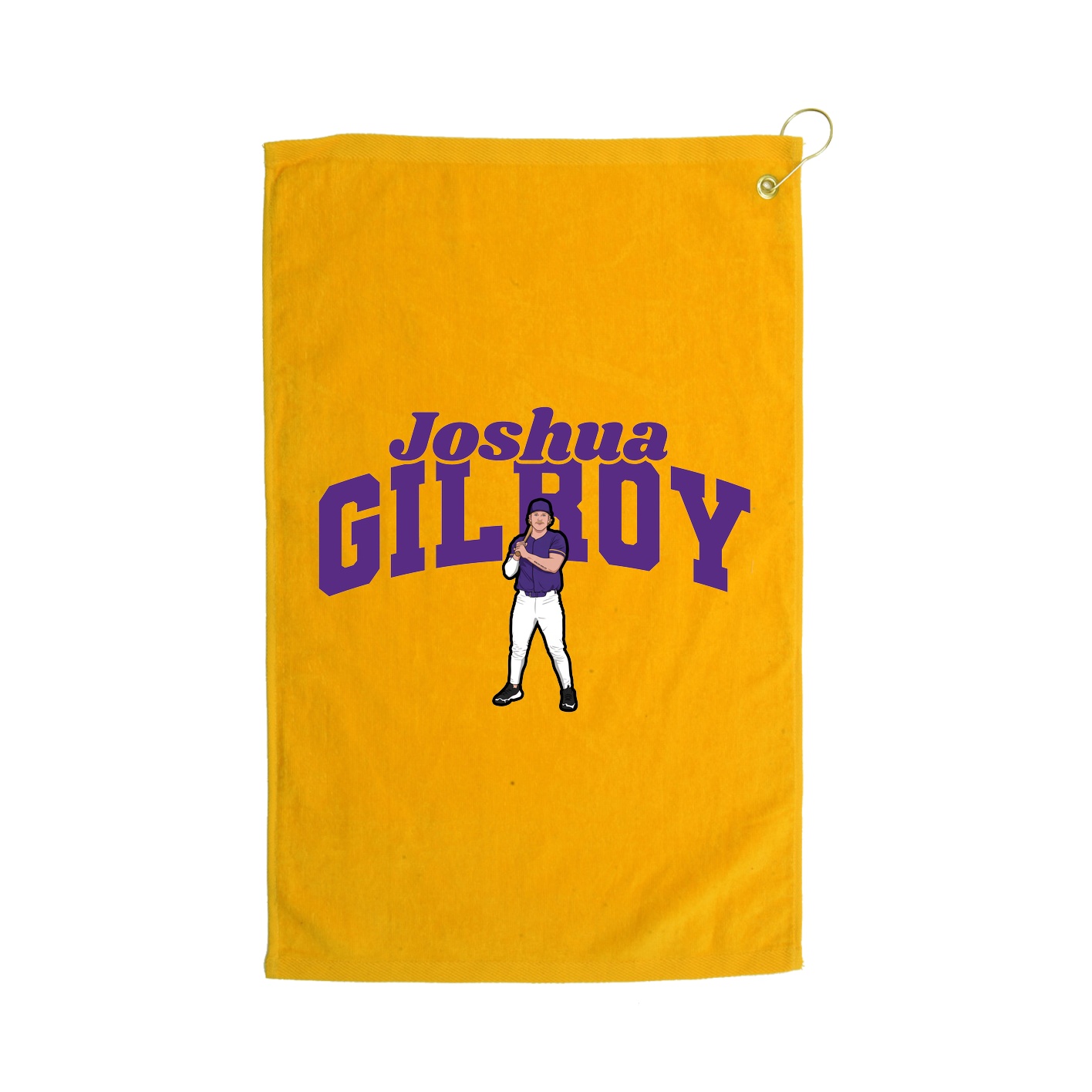 Golf Towel — Signature Arch in Gold