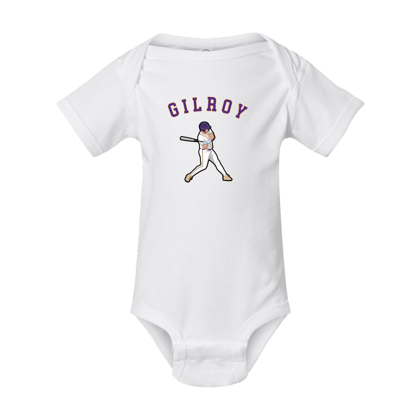 Baby Onesie — Shirsey Arch in White