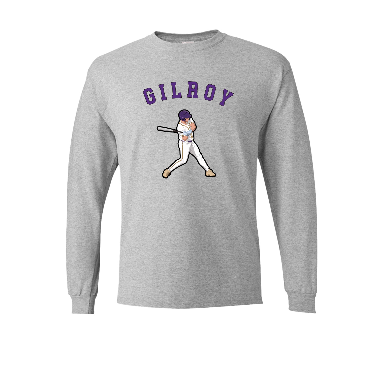 Long Sleeve Tee — Shirsey Arch in Grey