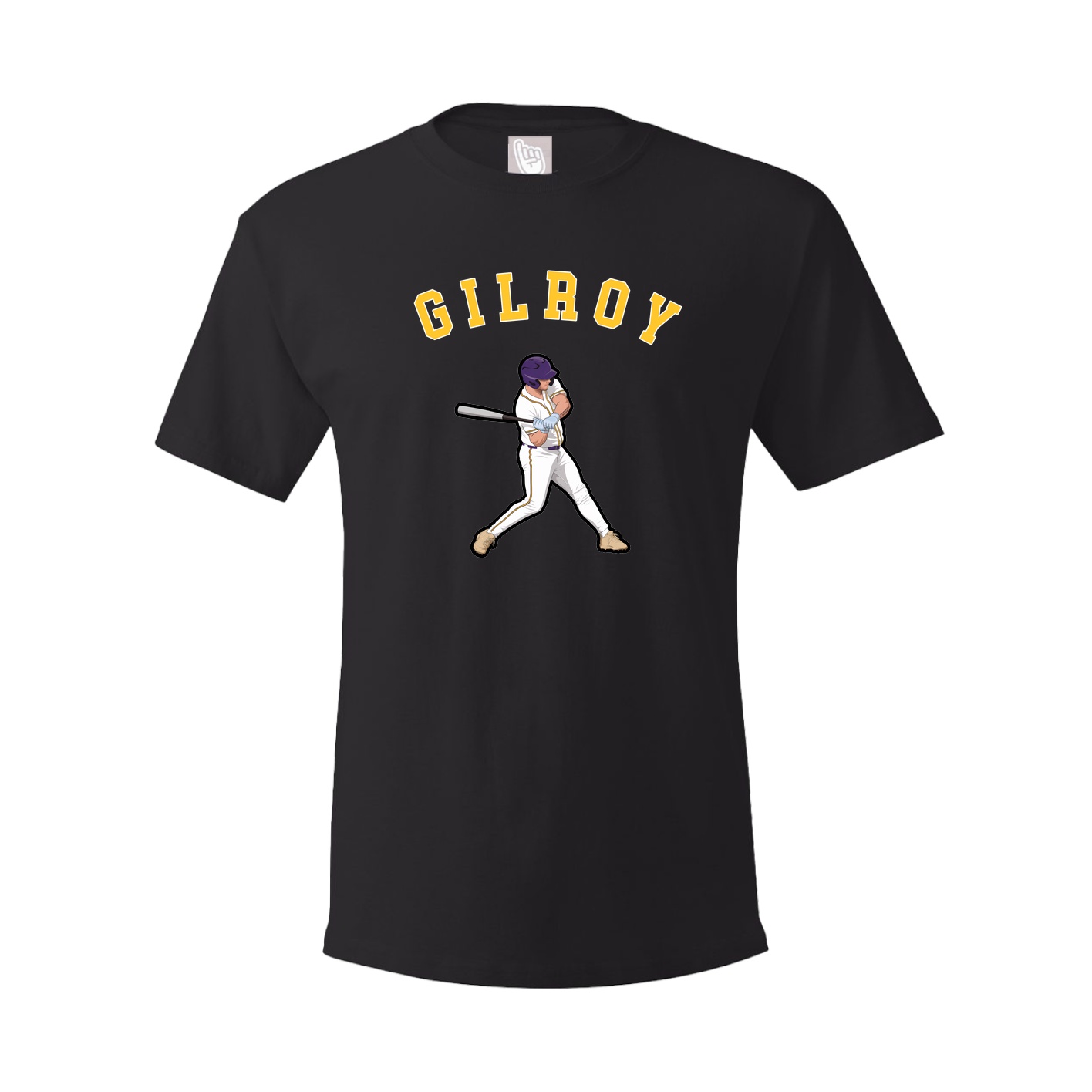 Youth Tee — Shirsey Arch in Black