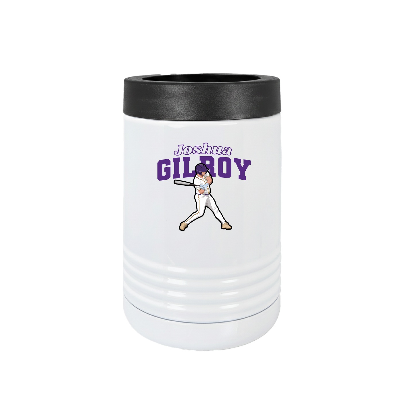 Beverage Holder — Name Arch in White