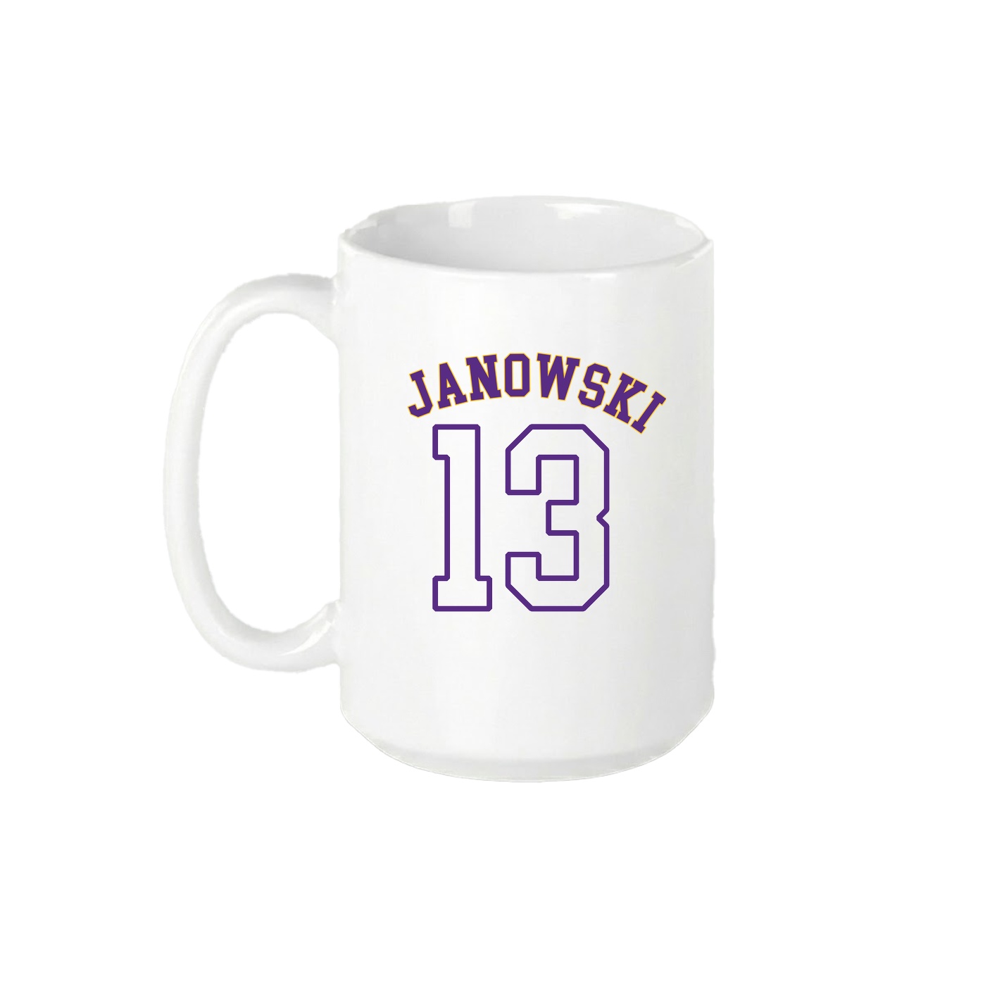 15oz Coffee Mug — Shirsey Arch in White