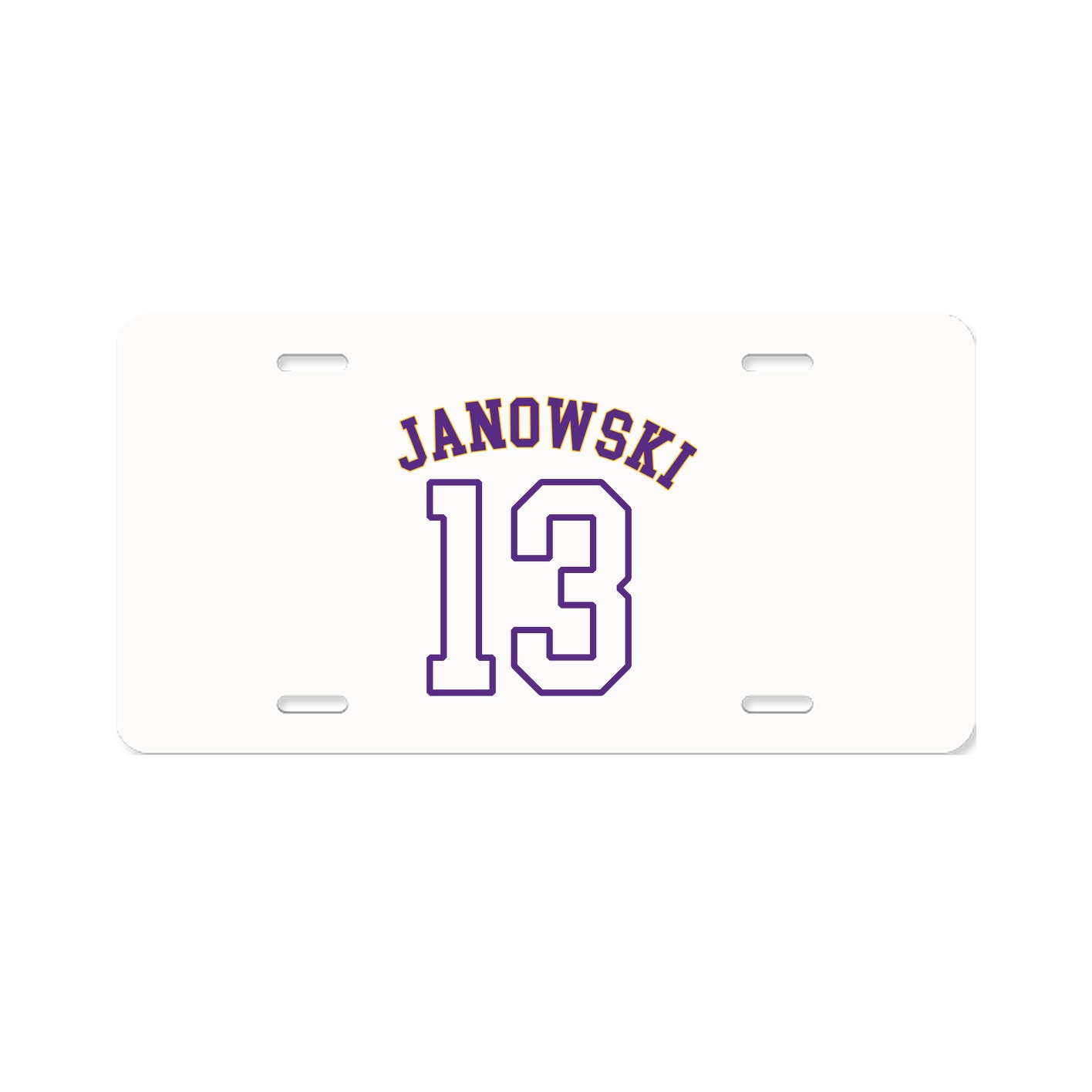 License Plate — Shirsey Arch in Classic