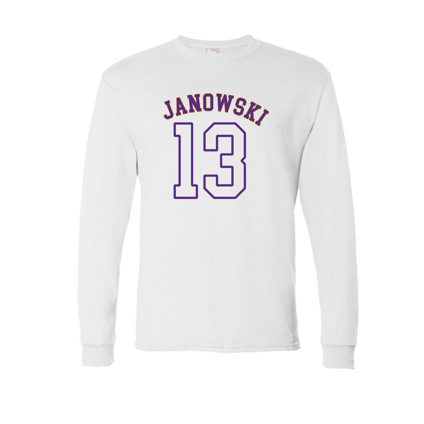 Long Sleeve Tee — Shirsey Arch in White