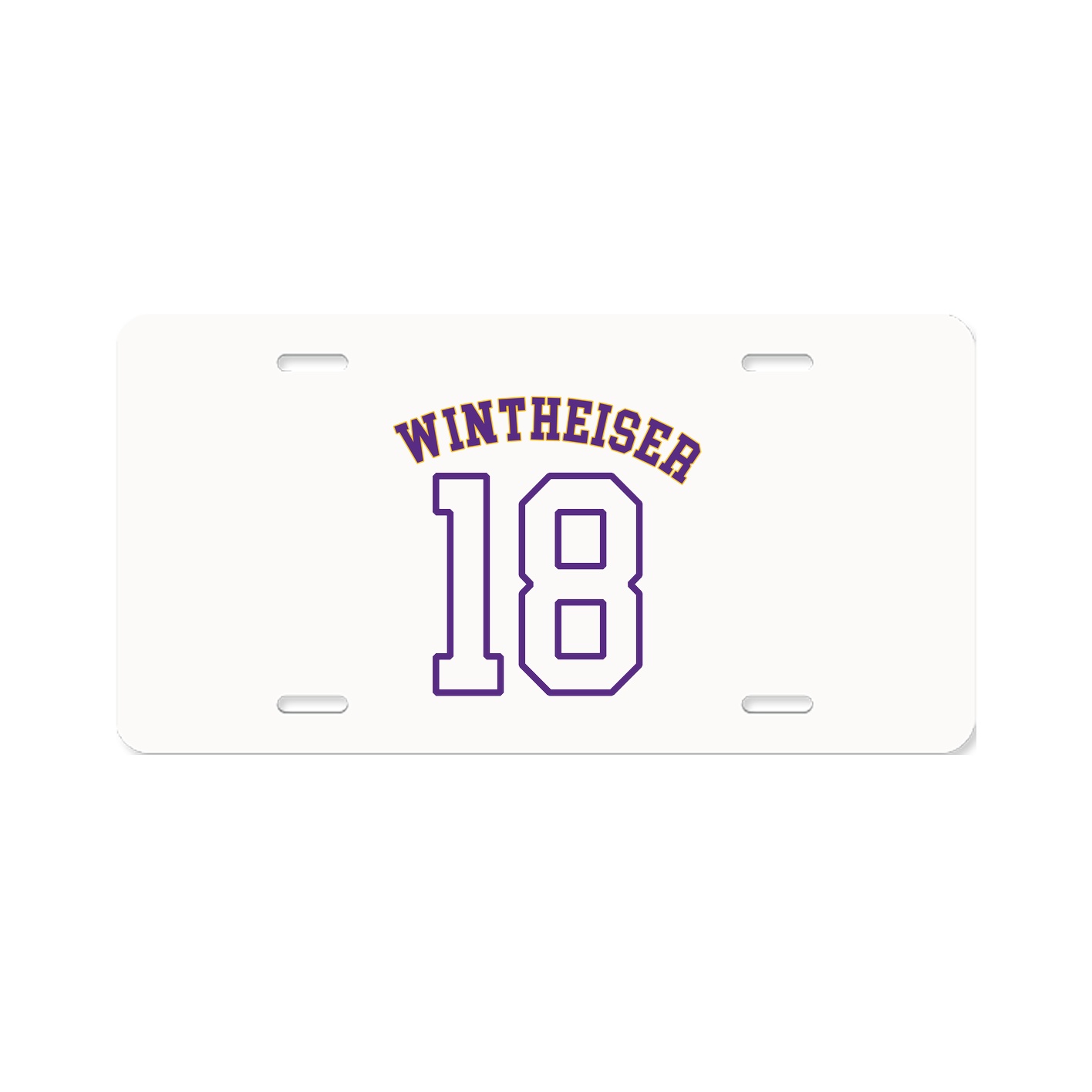 License Plate — Shirsey Arch in Classic