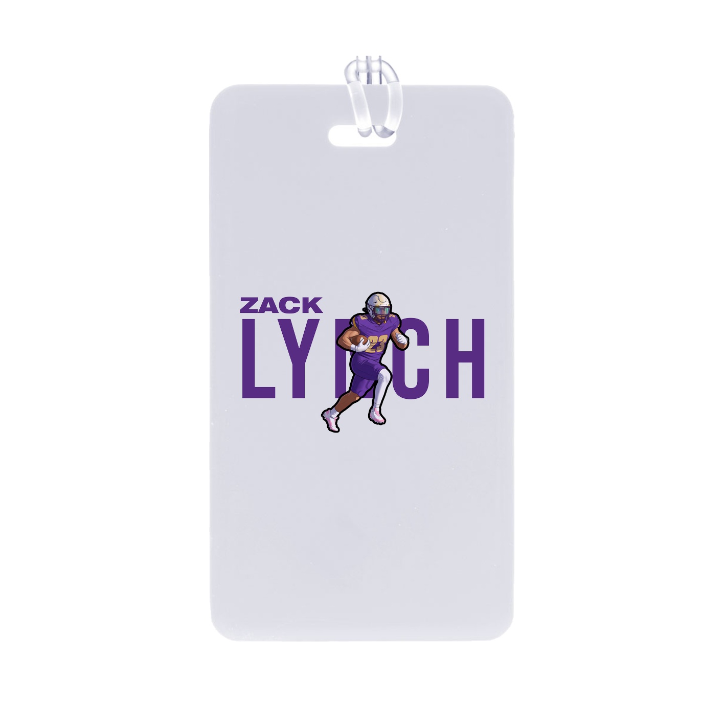 Bag Tag — Player Name in Classic