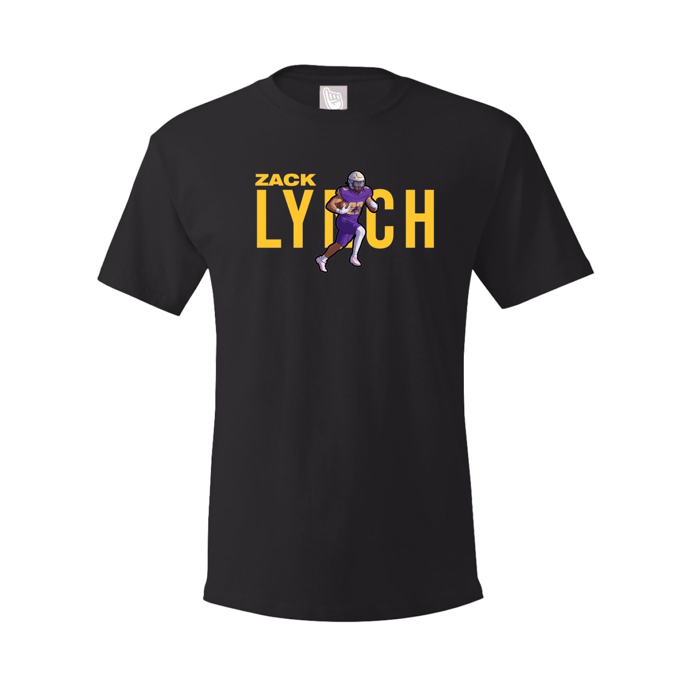 Youth Tee — Player Name in Black