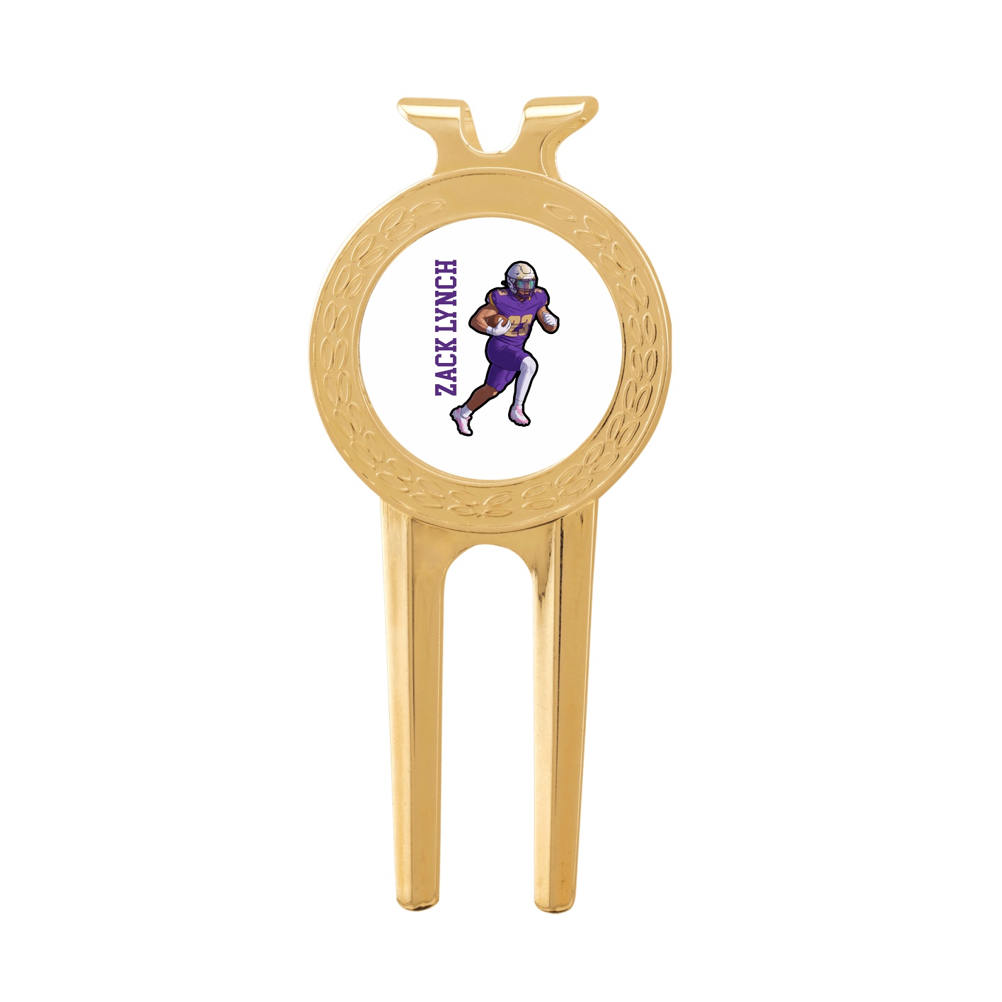 Divot Tool with Ball Marker — Name Vertical in Classic