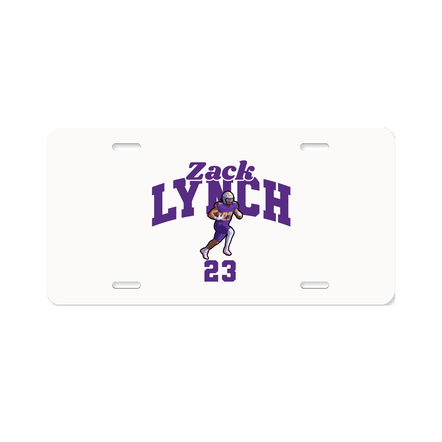 License Plate — Signature Arch in Classic