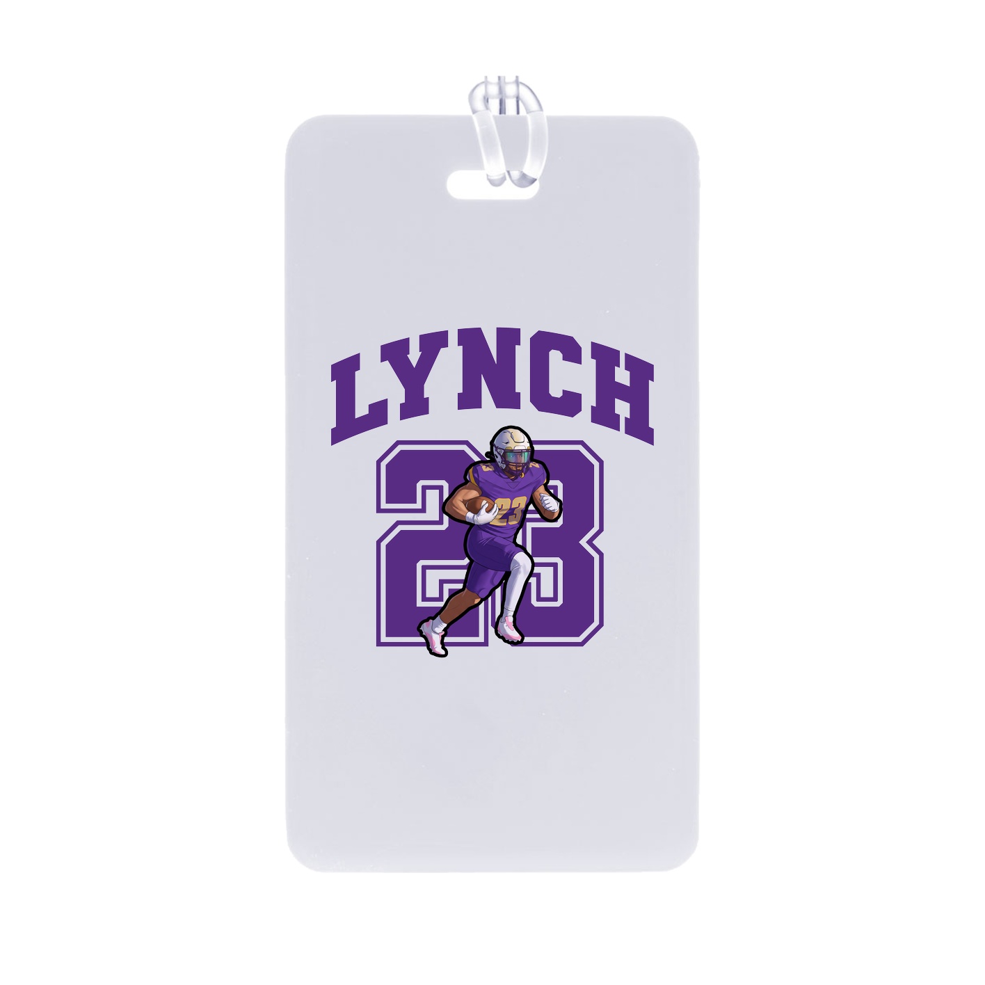 Bag Tag — Number in Classic
