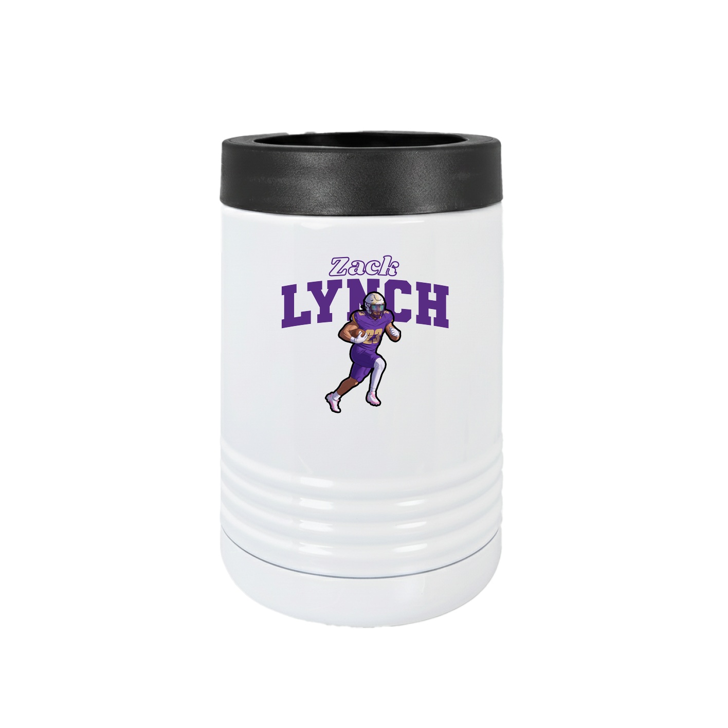 Beverage Holder — Name Arch in White