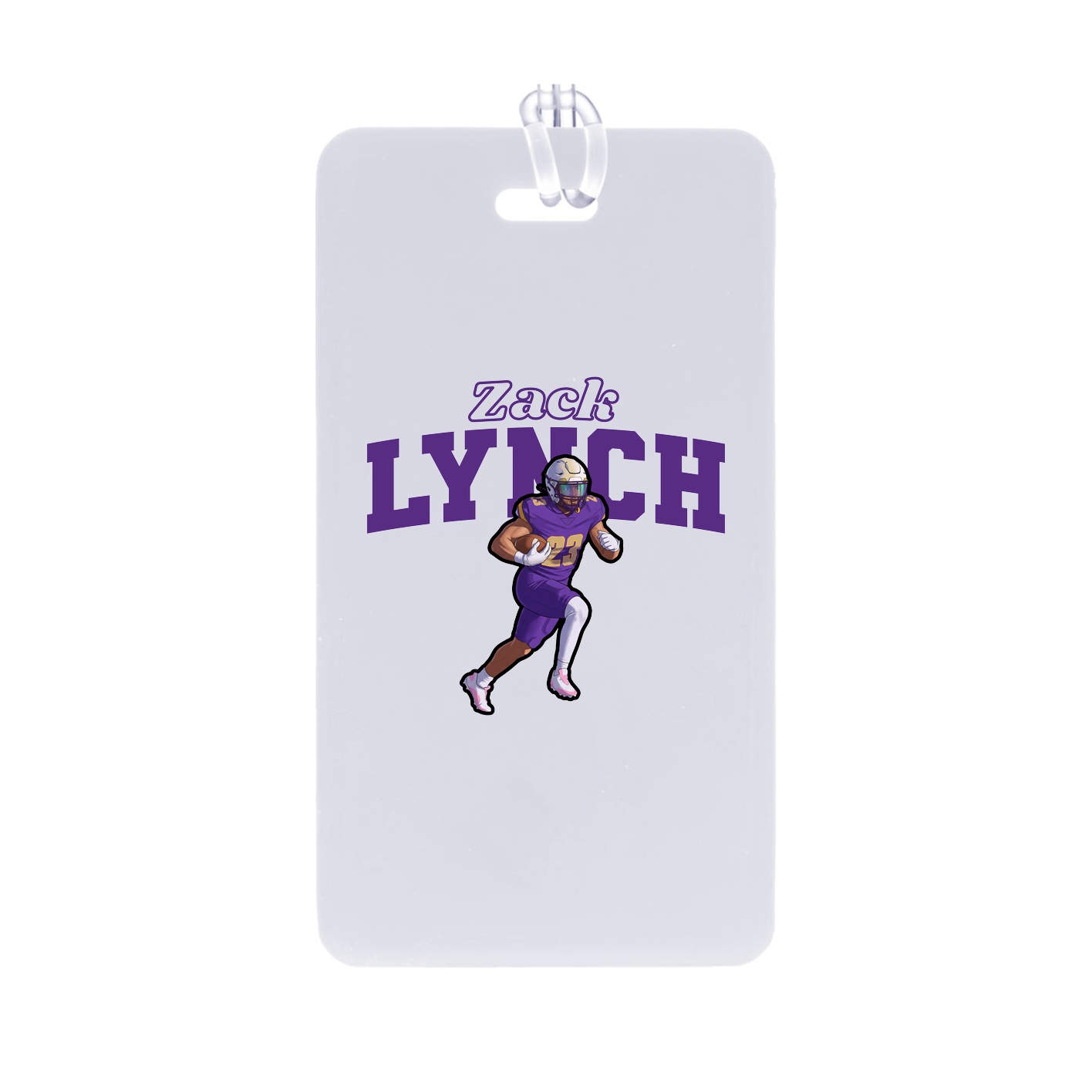 Bag Tag — Name Arch in Classic