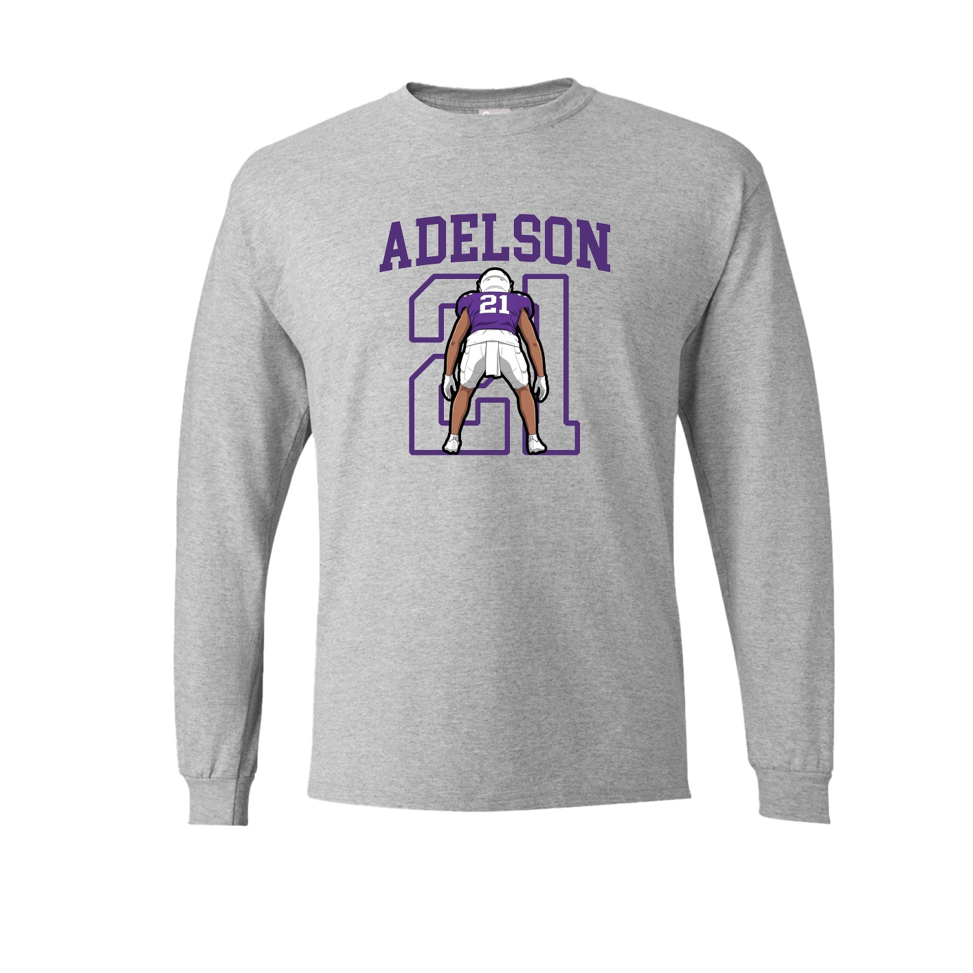 Long Sleeve Tee — Shirsey in Grey