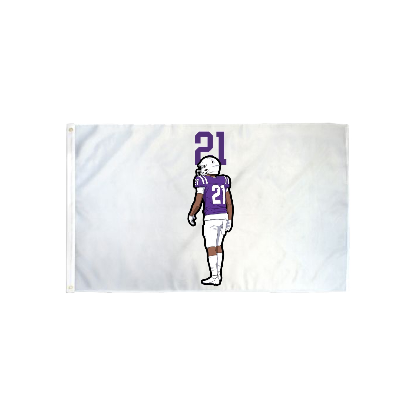 3x5 Flag — Number Top in Classic