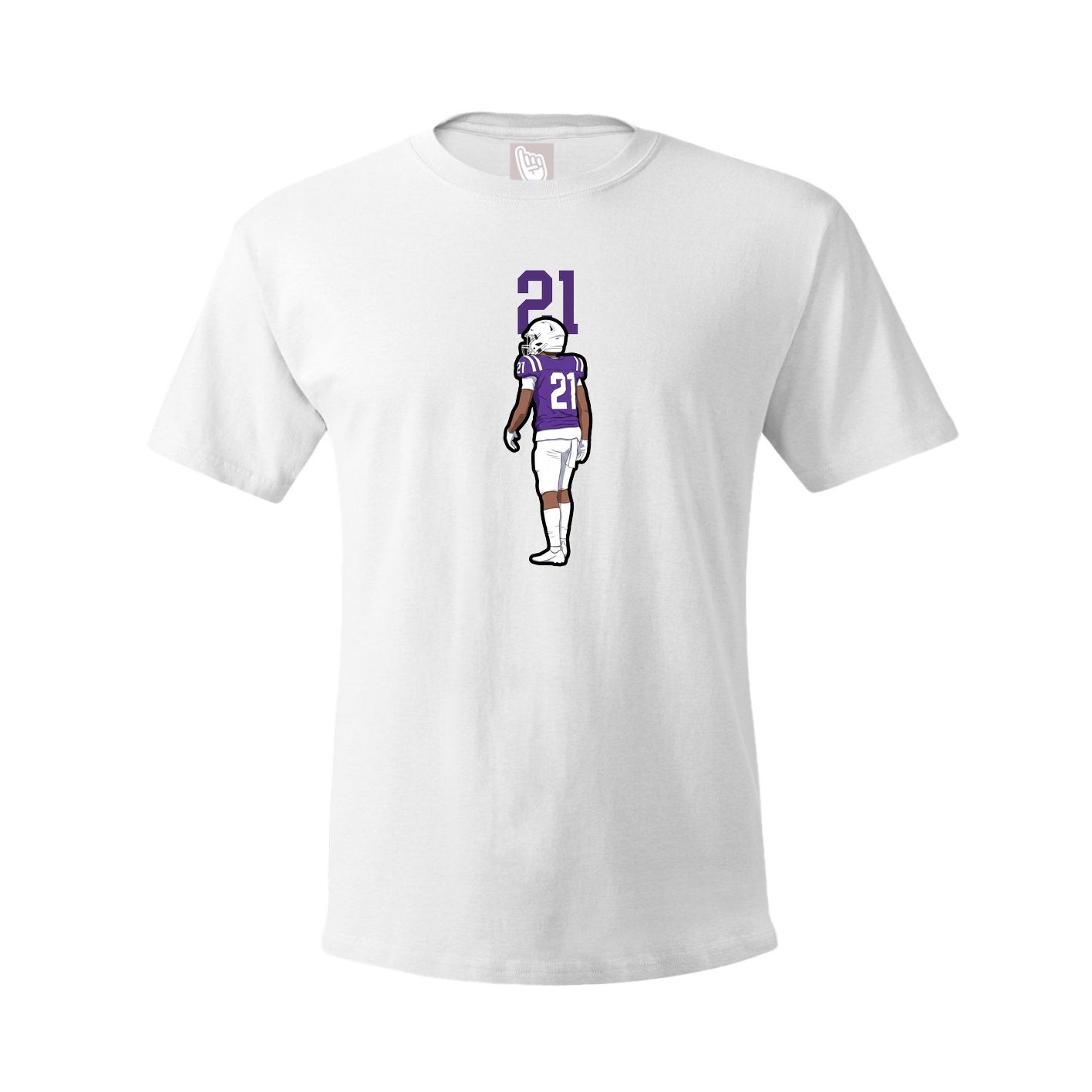 Tee — Number Top in White