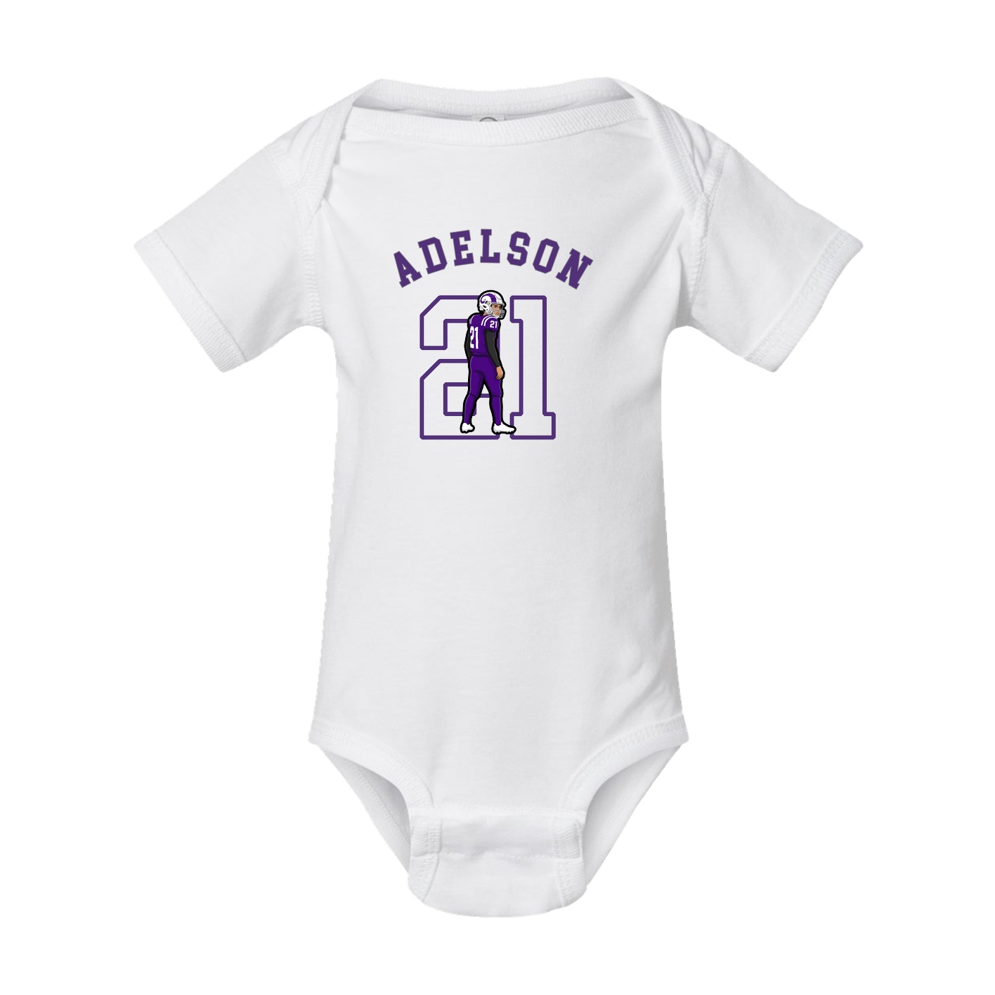 Baby Onesie — Shirsey Arch in White