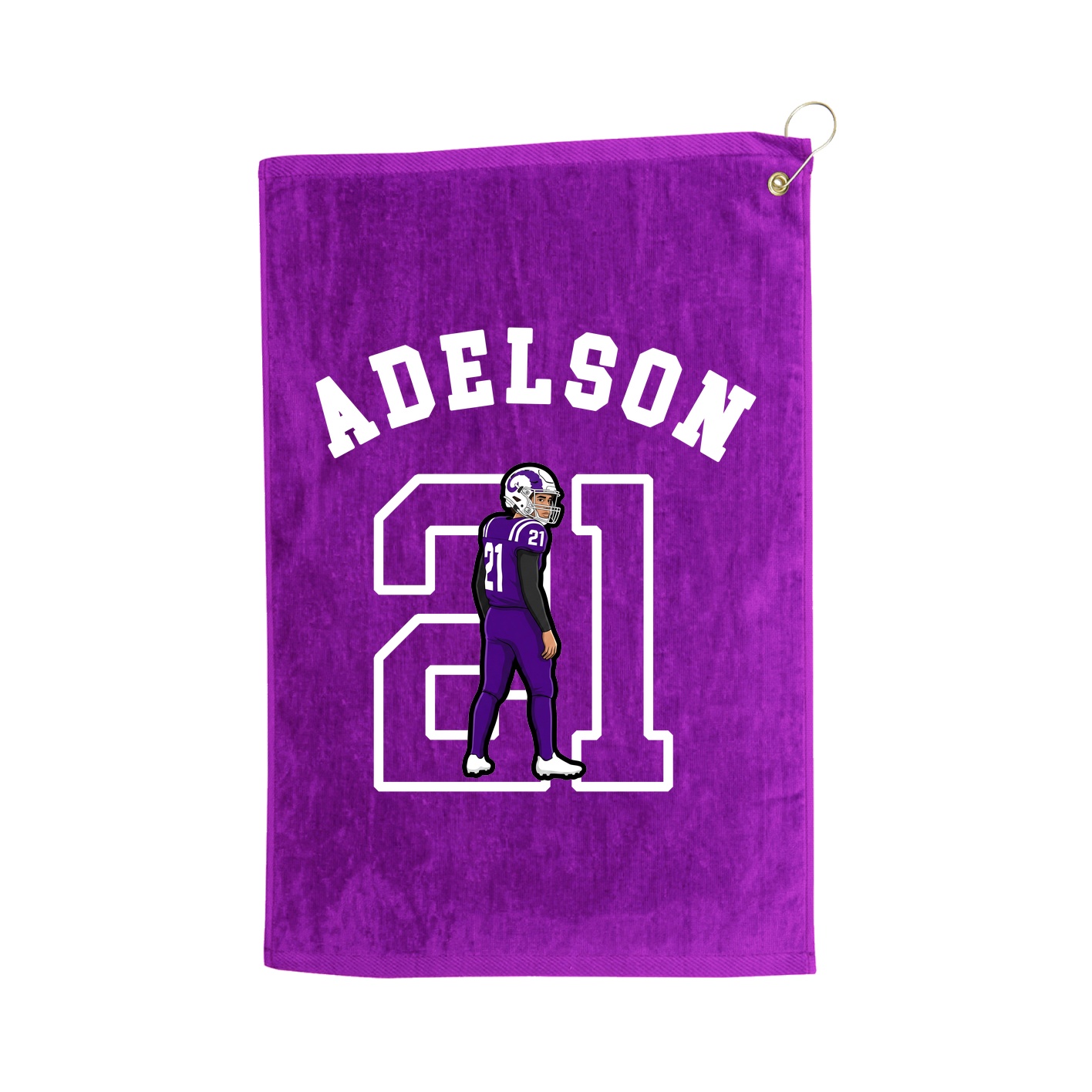 Golf Towel — Shirsey Arch in Purple
