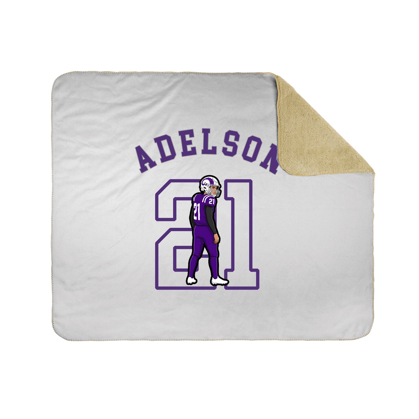 Throw Blanket — Shirsey Arch in White