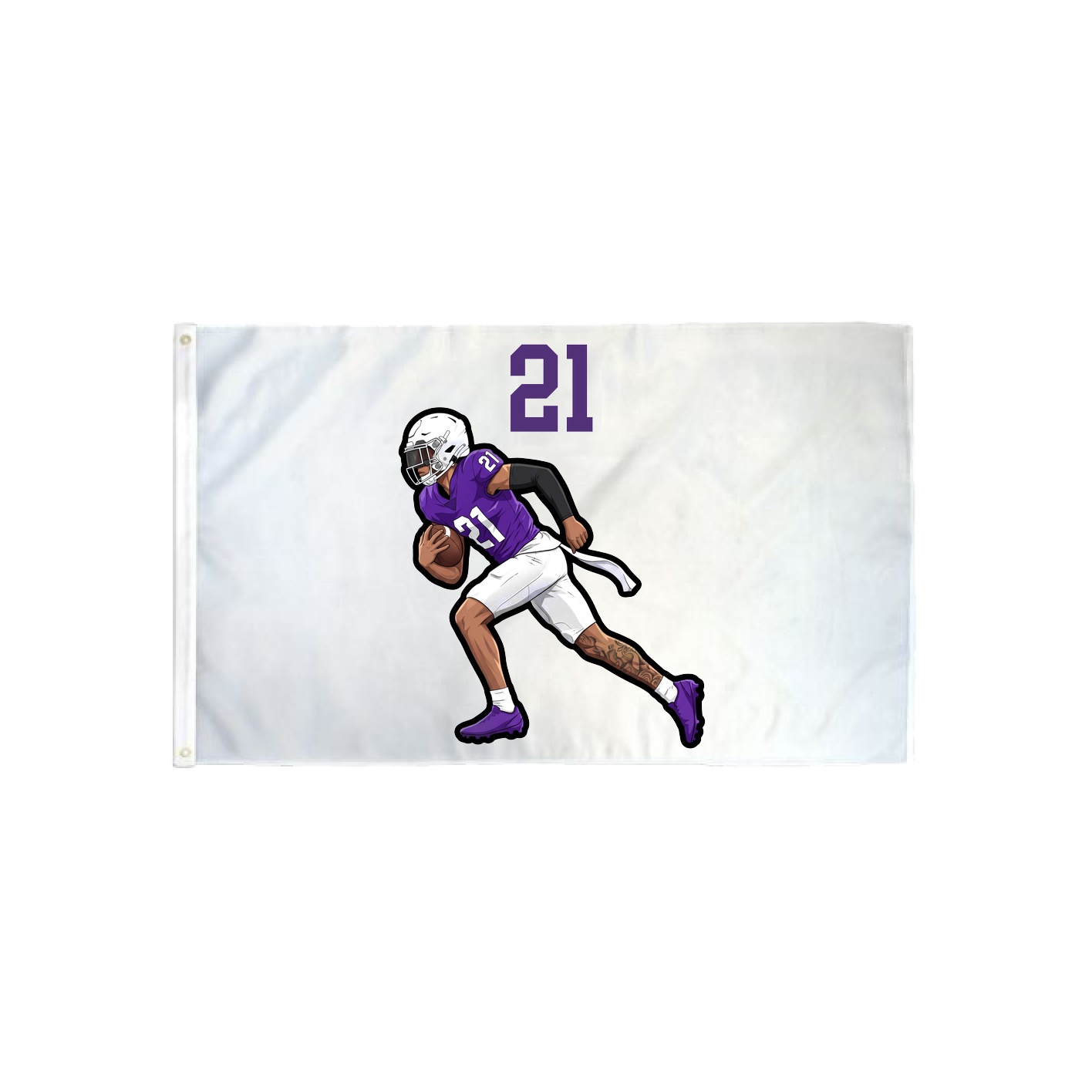 3x5 Flag — Number Top in Classic