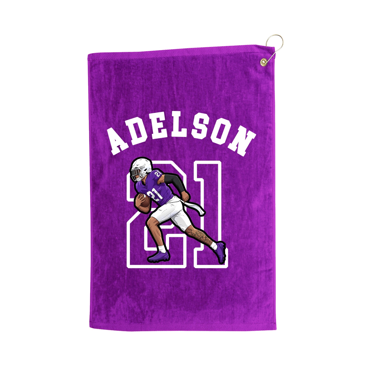 Golf Towel — Shirsey Arch in Purple