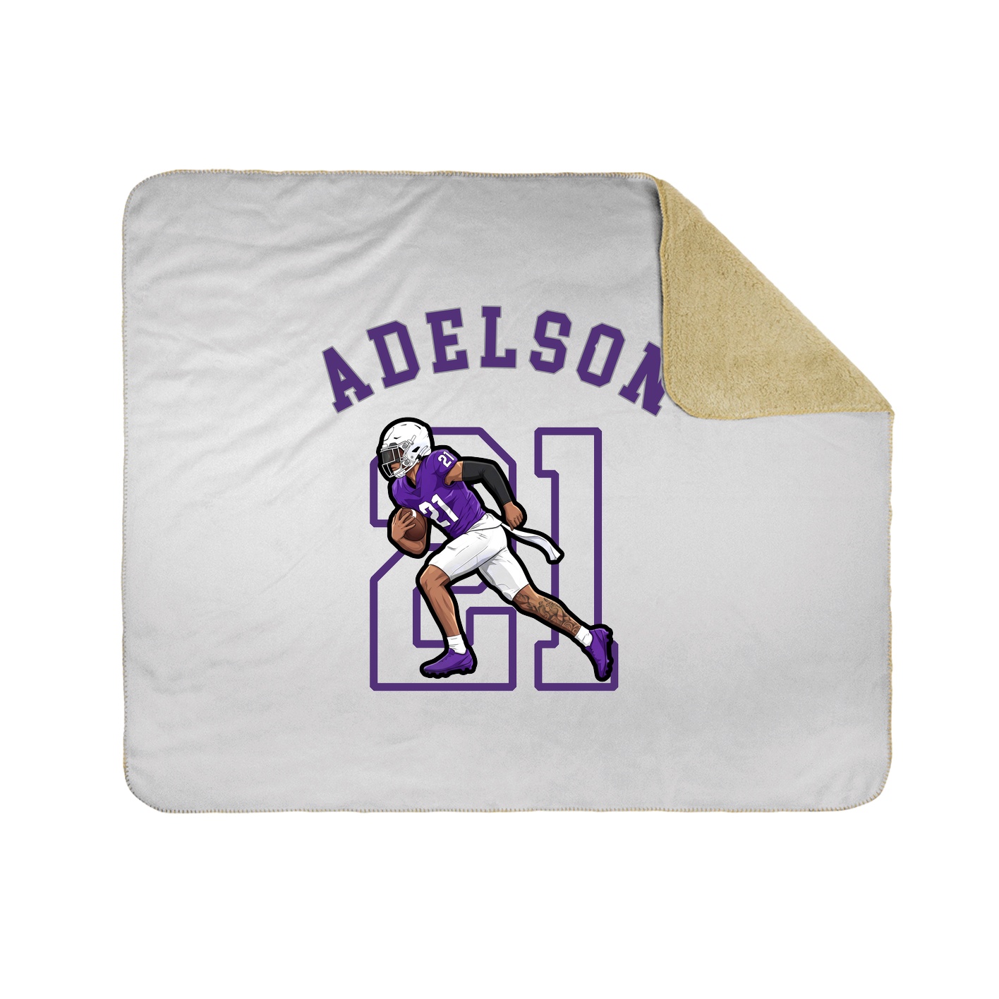 Throw Blanket — Shirsey Arch in White
