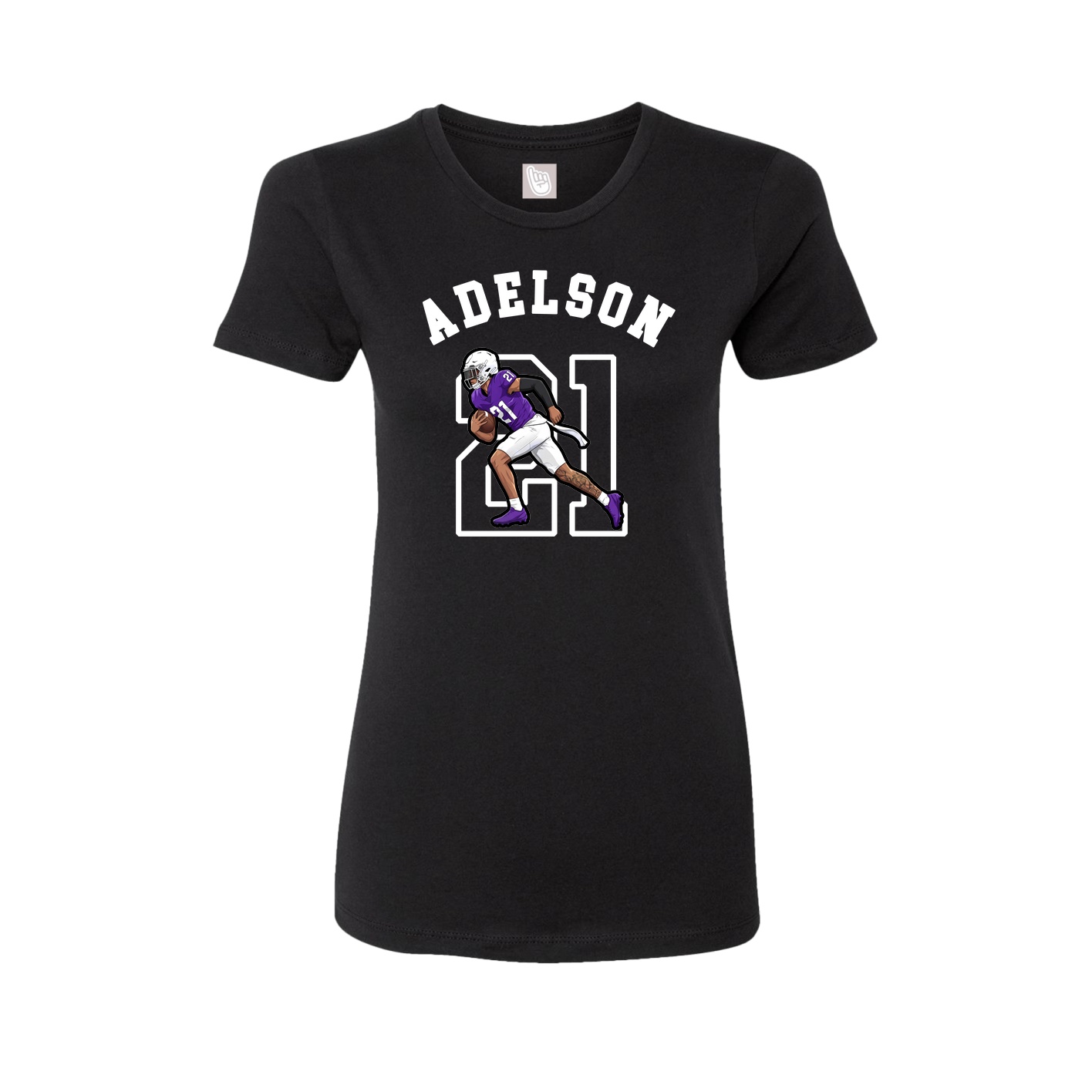 Womens Tee — Shirsey Arch in Black