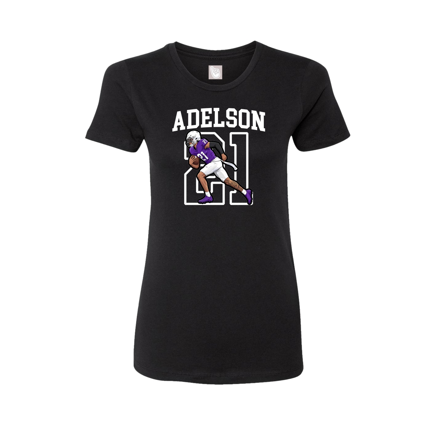 Fitted Women's Tee — Shirsey in Black