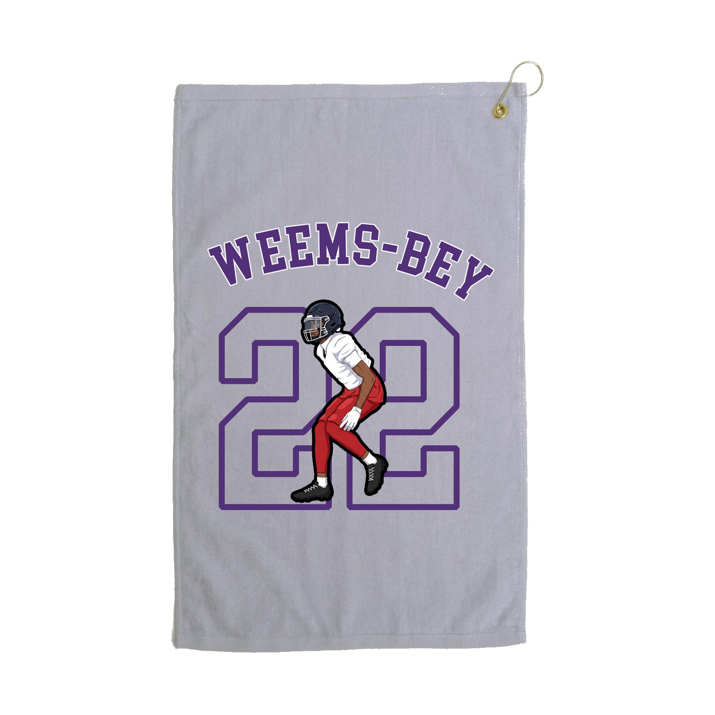Golf Towel — Shirsey Arch in Grey