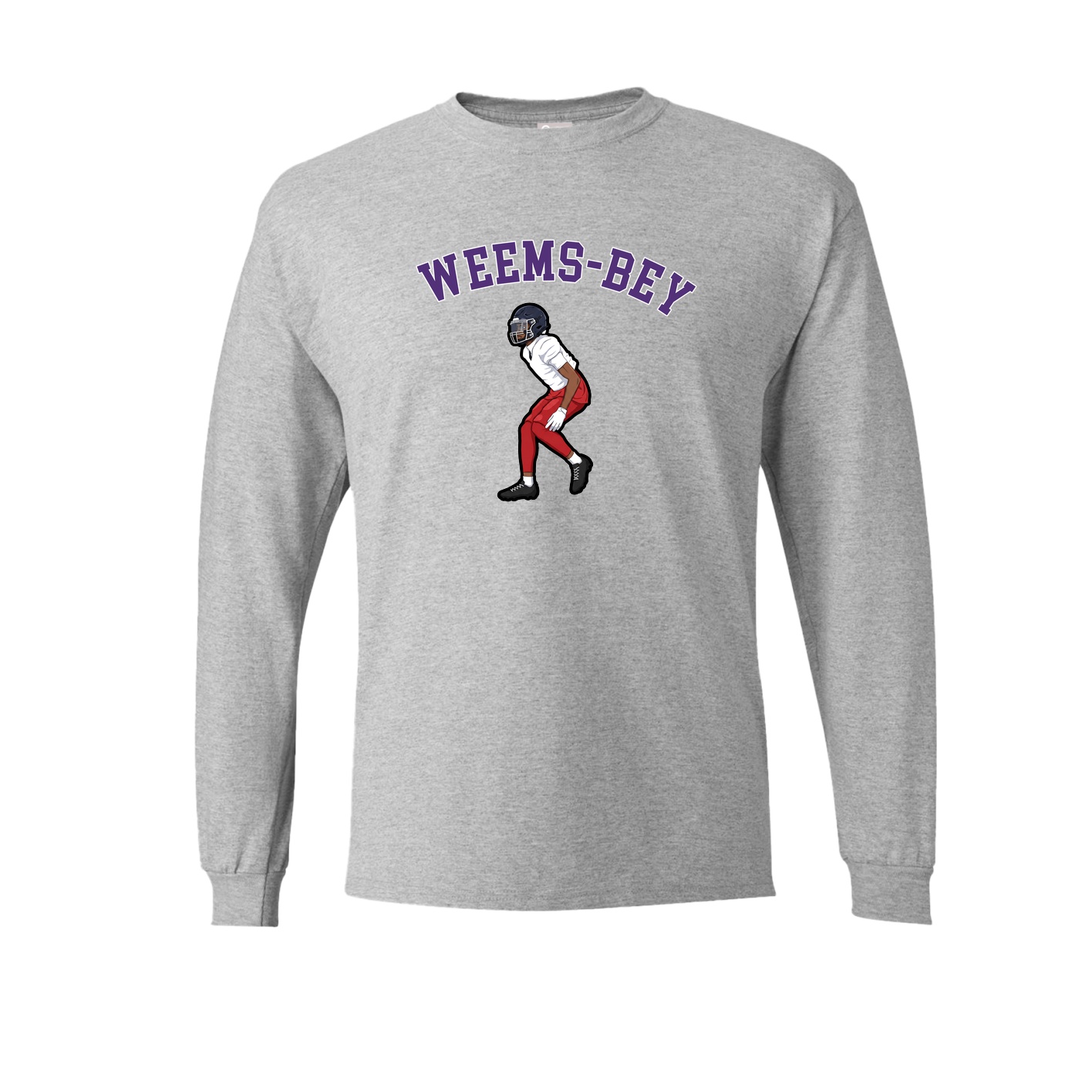 Long Sleeve Tee — Shirsey Arch in Grey