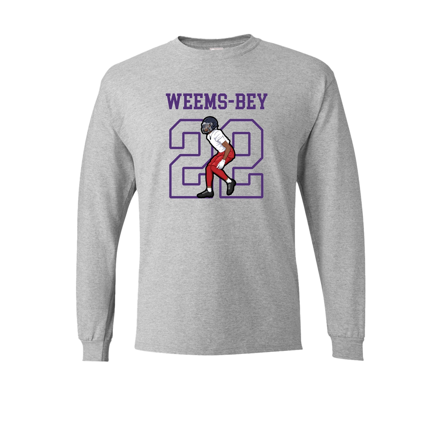 Long Sleeve Tee — Shirsey in Grey