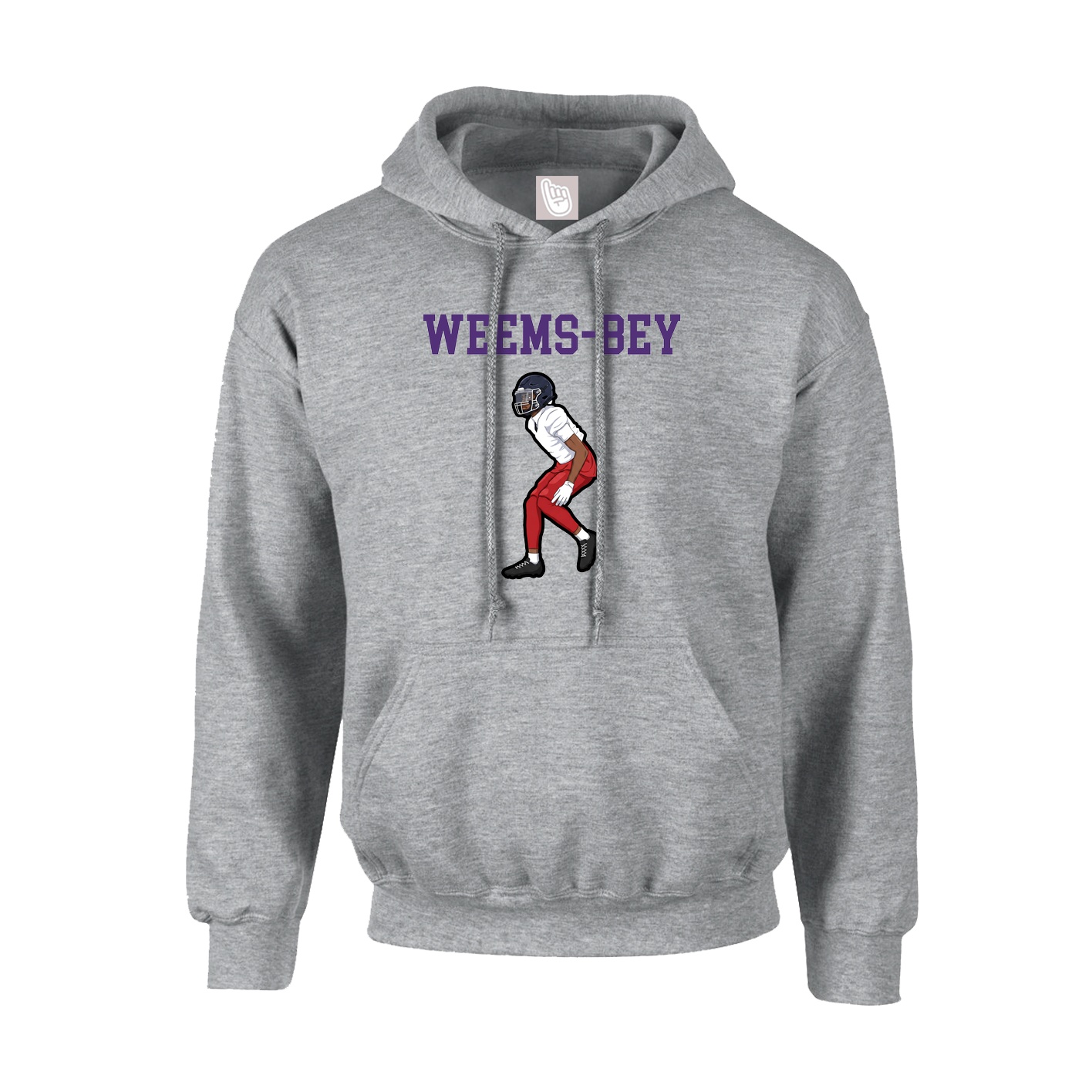 Hoodie — Shirsey in Grey