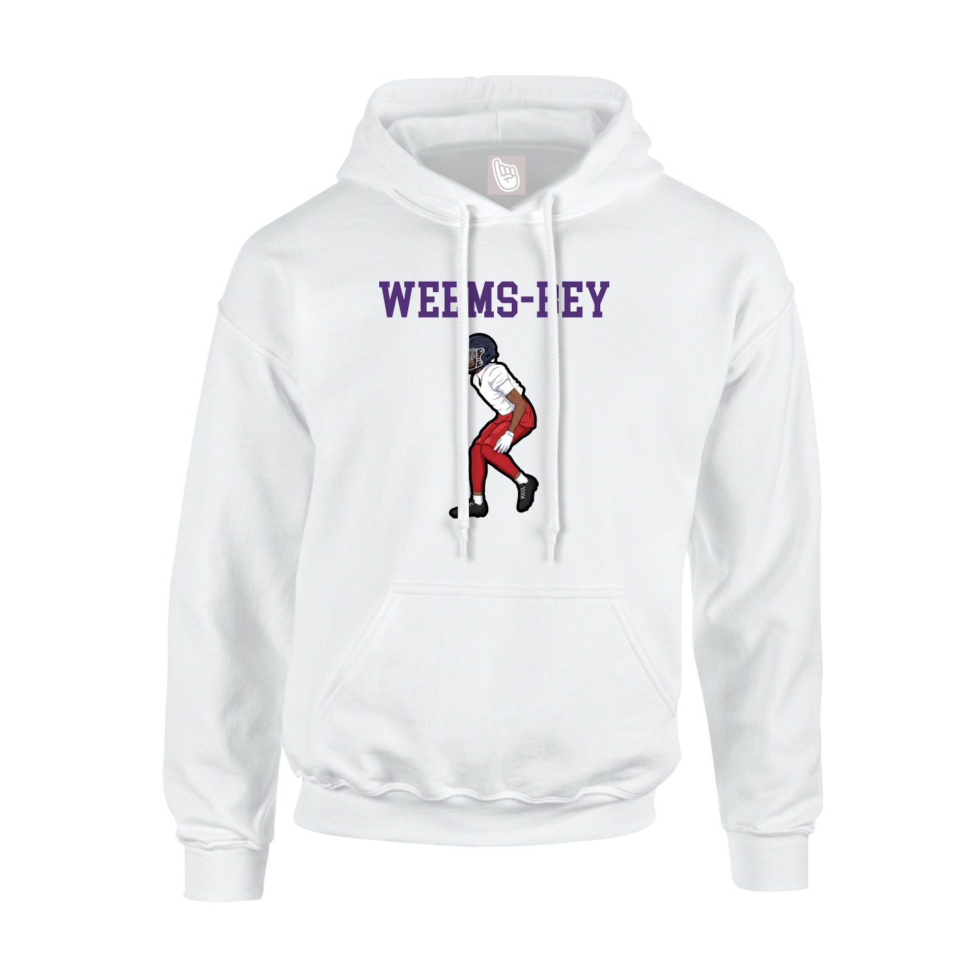 Youth Hoodie — Shirsey in White