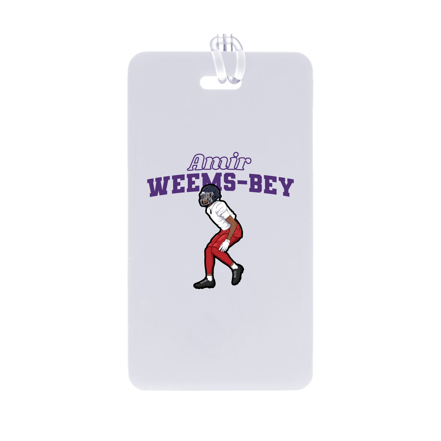 Bag Tag — Name Arch in Classic