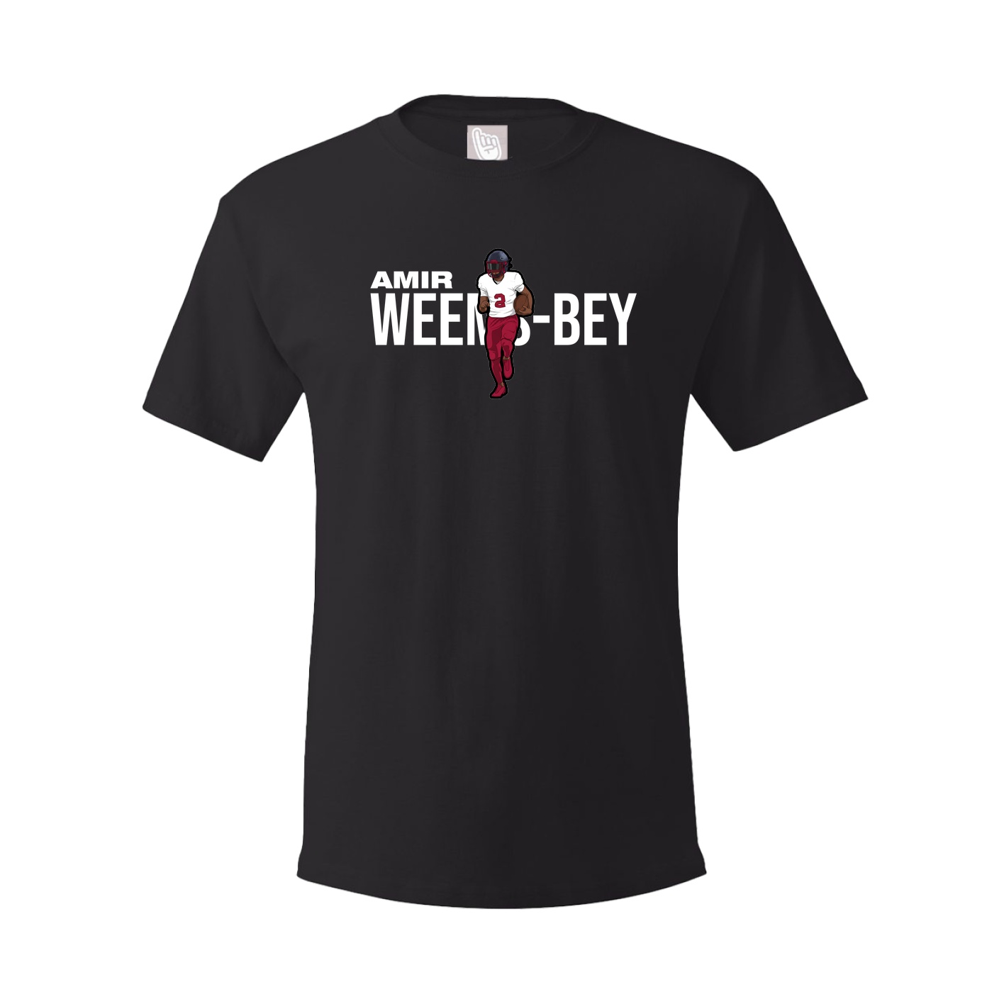 Tee — Player Name in Black