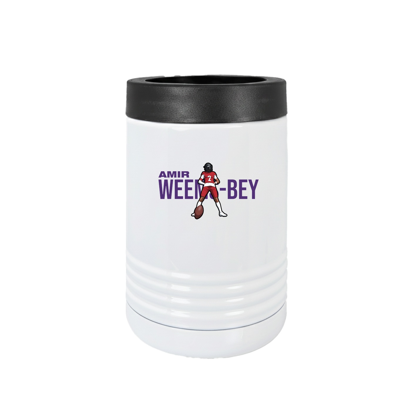 Beverage Holder — Player Name in White