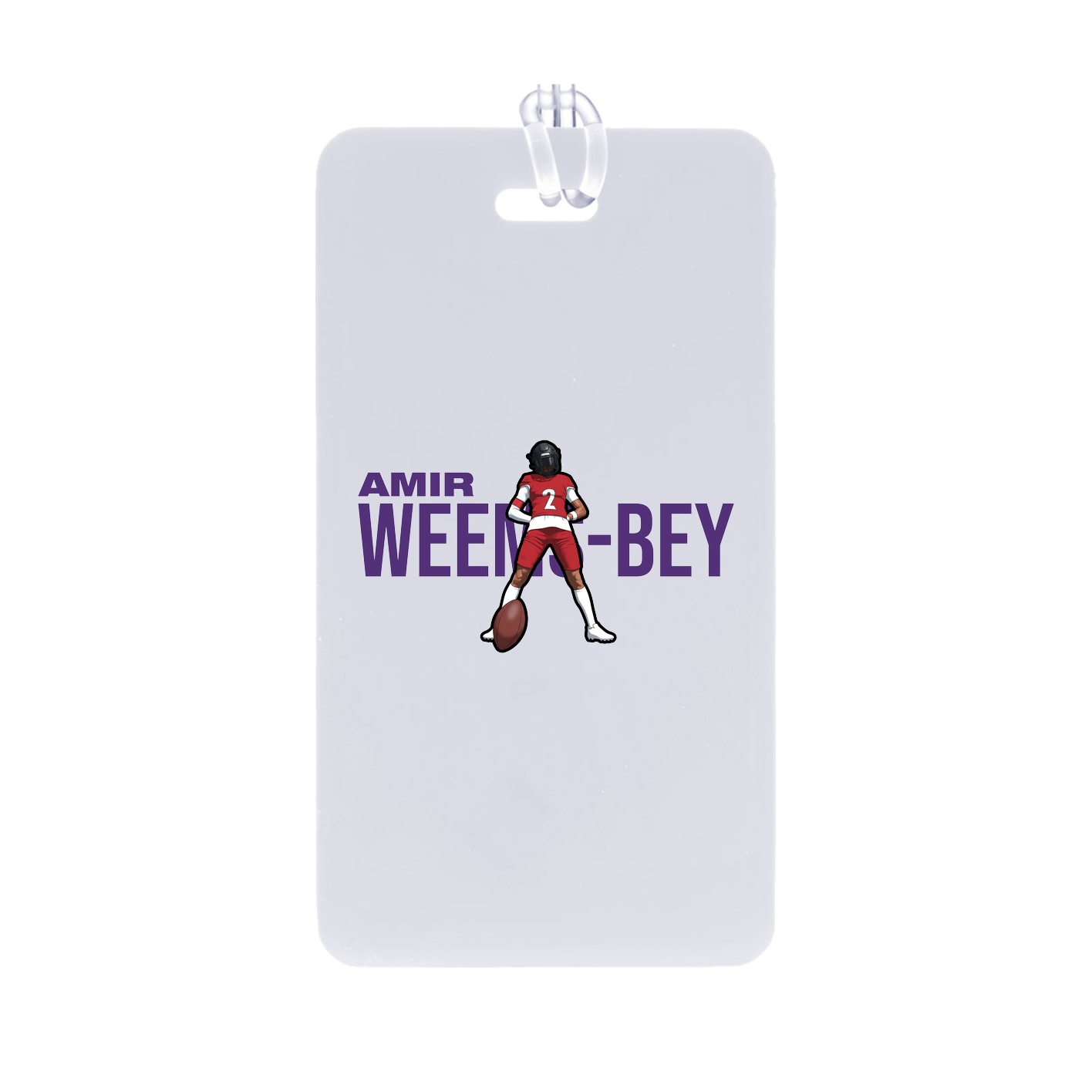 Bag Tag — Player Name in Classic