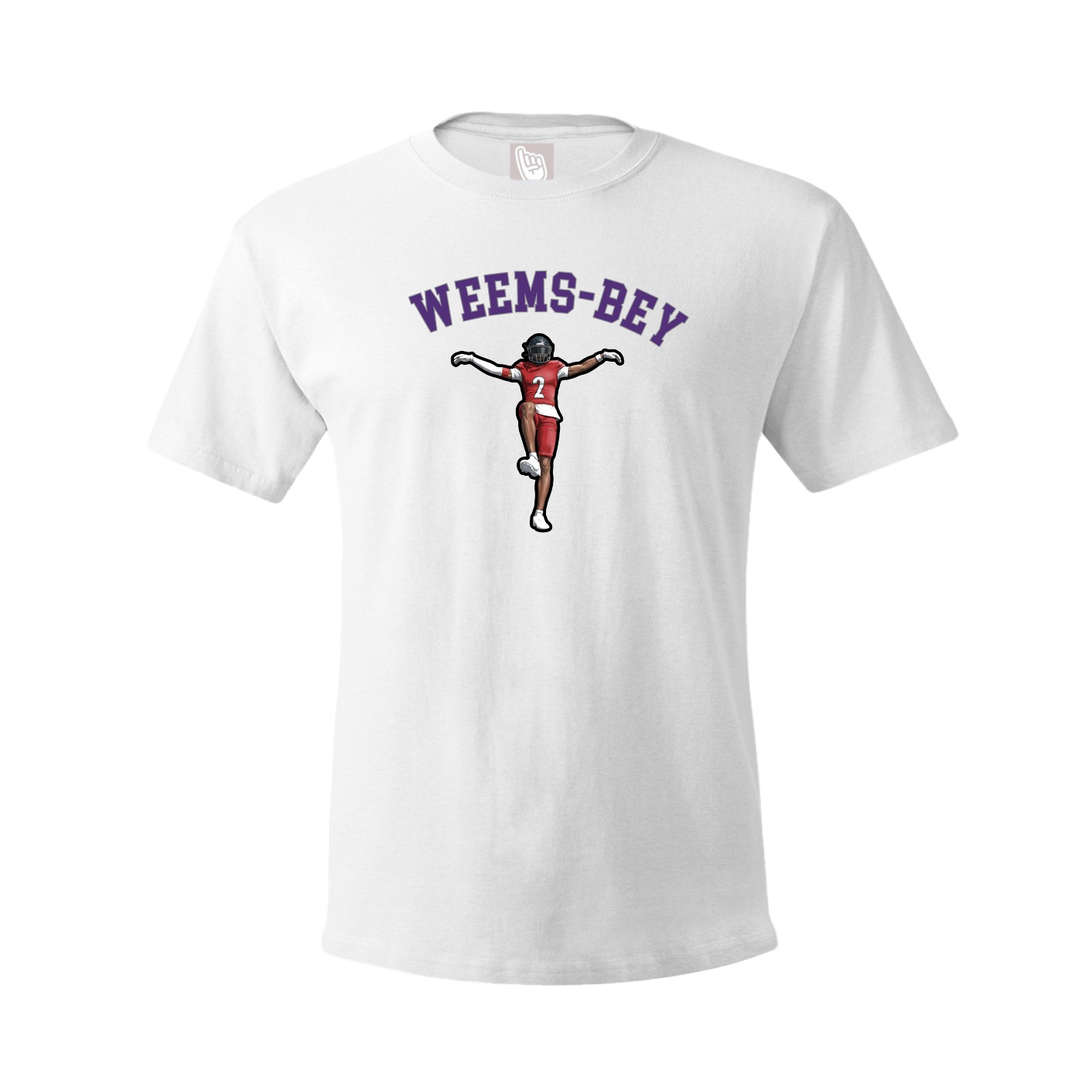 Youth Tee — Shirsey Arch in White