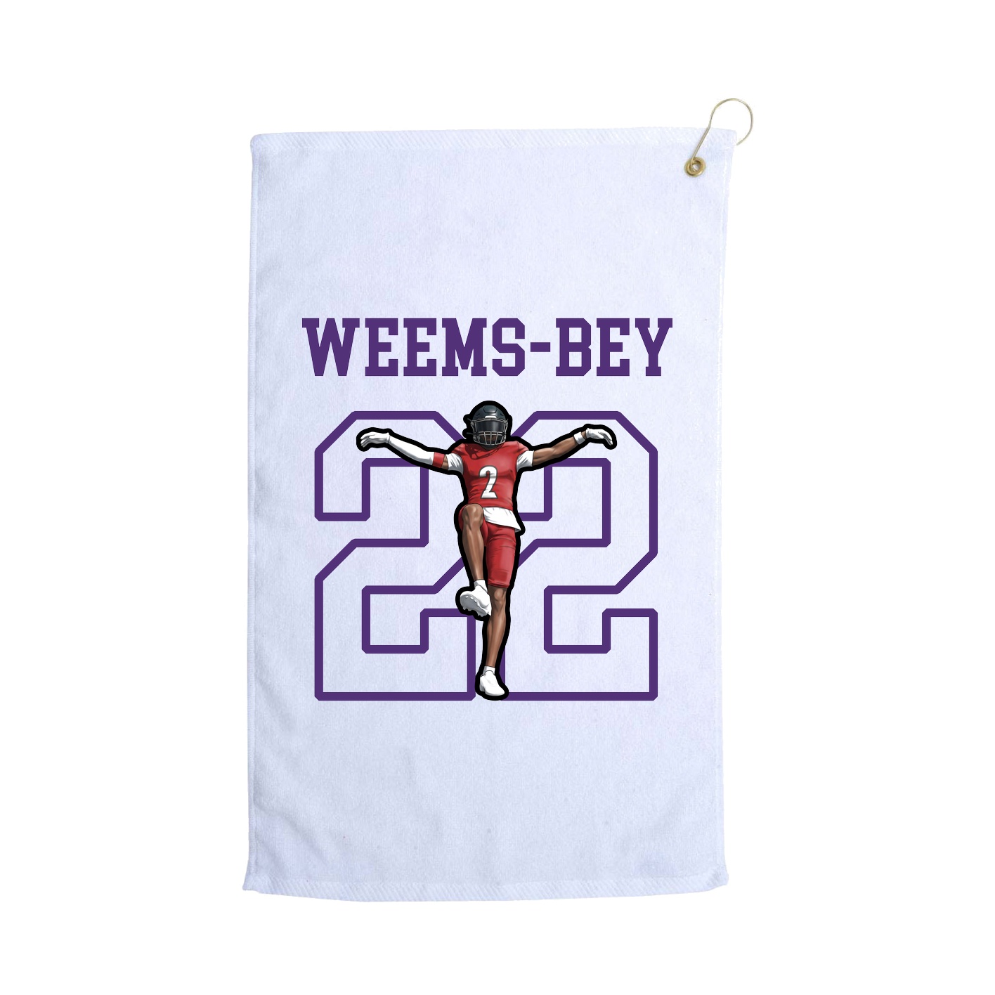 Golf Towel — Shirsey in White