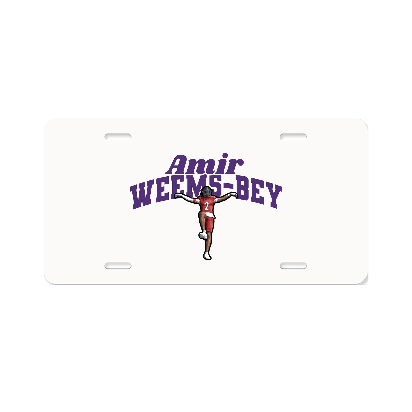 License Plate — Signature Arch in Classic
