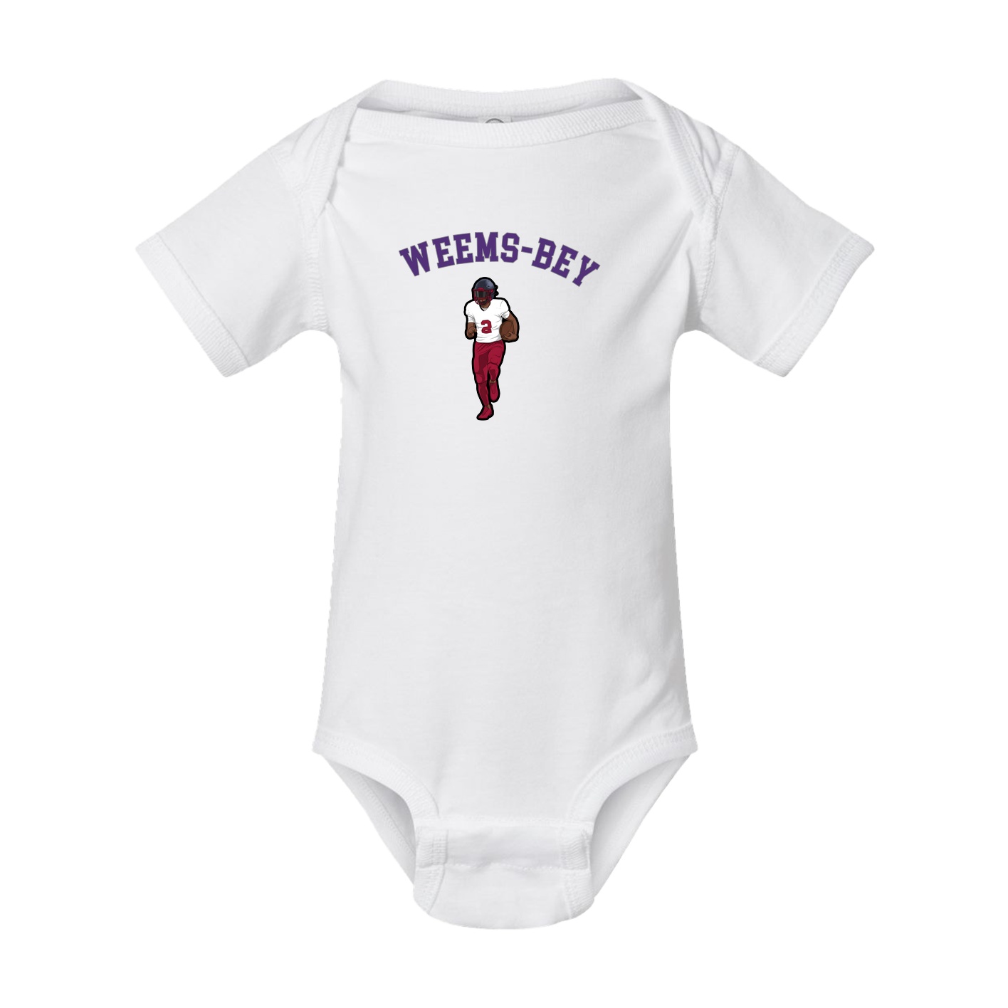 Baby Onesie — Shirsey Arch in White