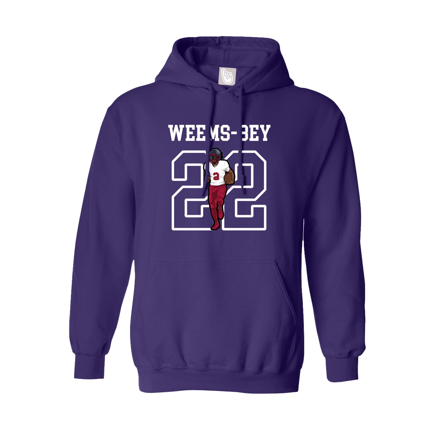 Youth Hoodie — Shirsey in Purple