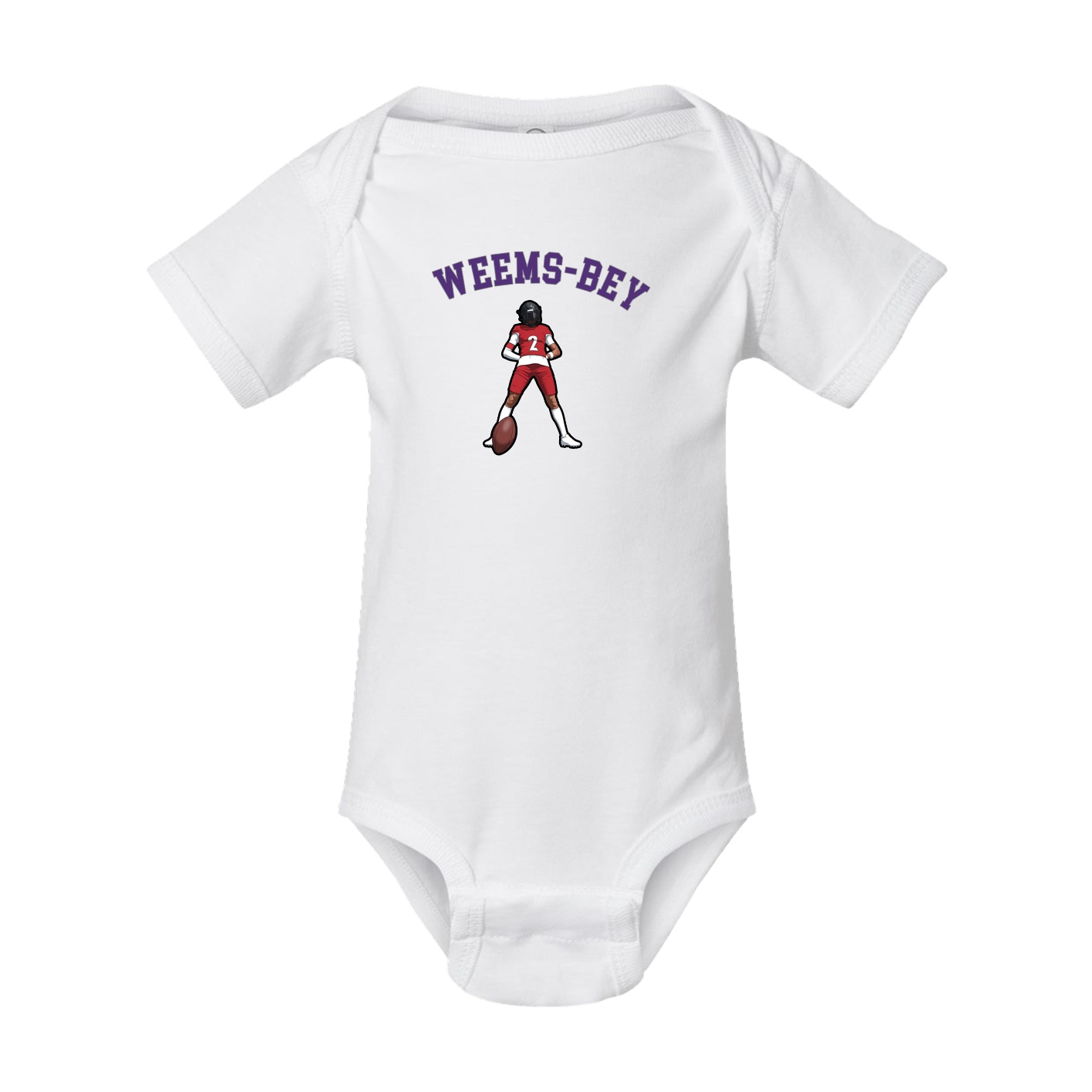Baby Onesie — Shirsey Arch in White