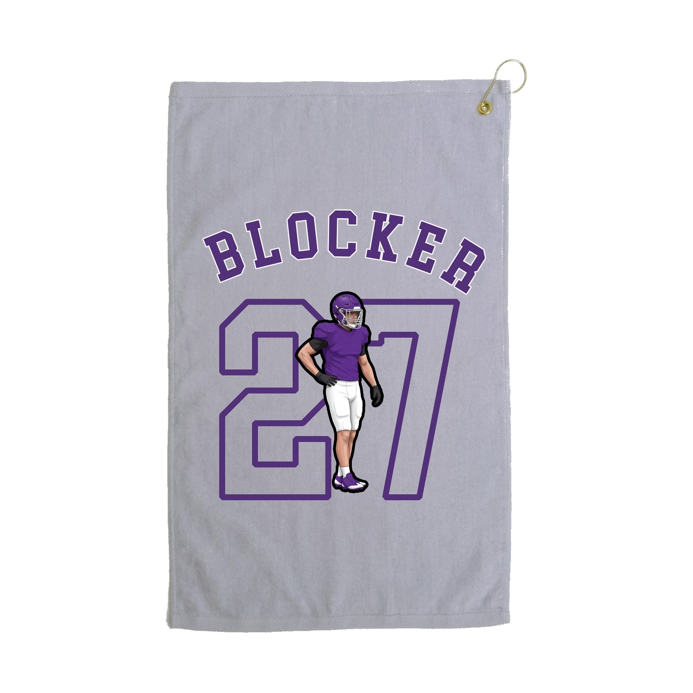 Golf Towel — Shirsey Arch in Grey