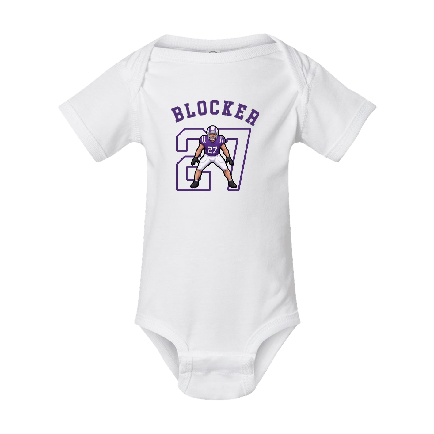 Baby Onesie — Shirsey Arch in White